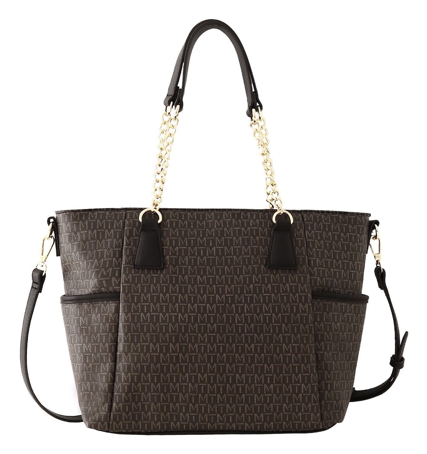 MARCO TOZZI Henkeltasche, Damen Umhängetasche, Shopper, Schultertasche mit Logoschriftzug
