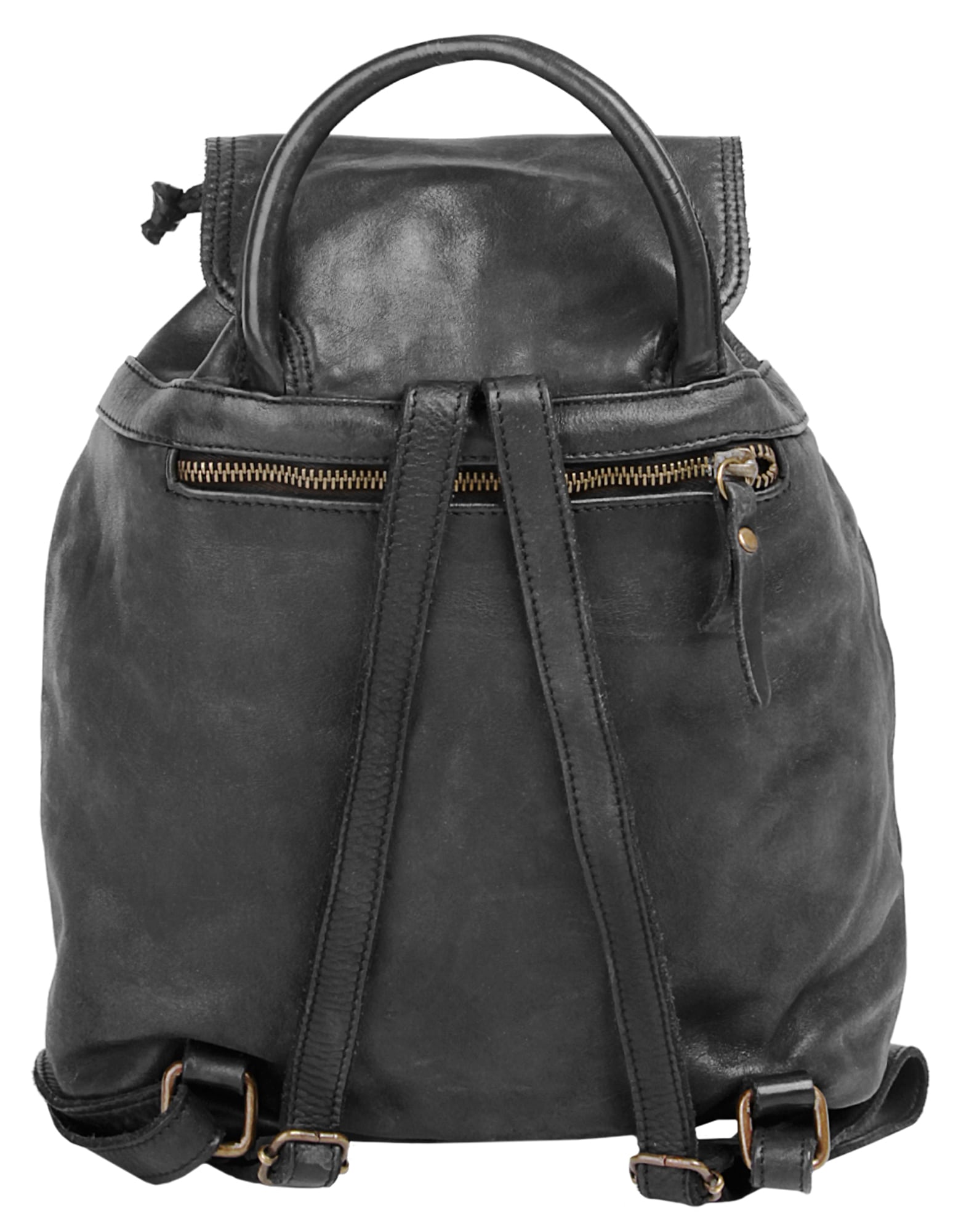 Cluty Cityrucksack, echt Leder, Made in Italy