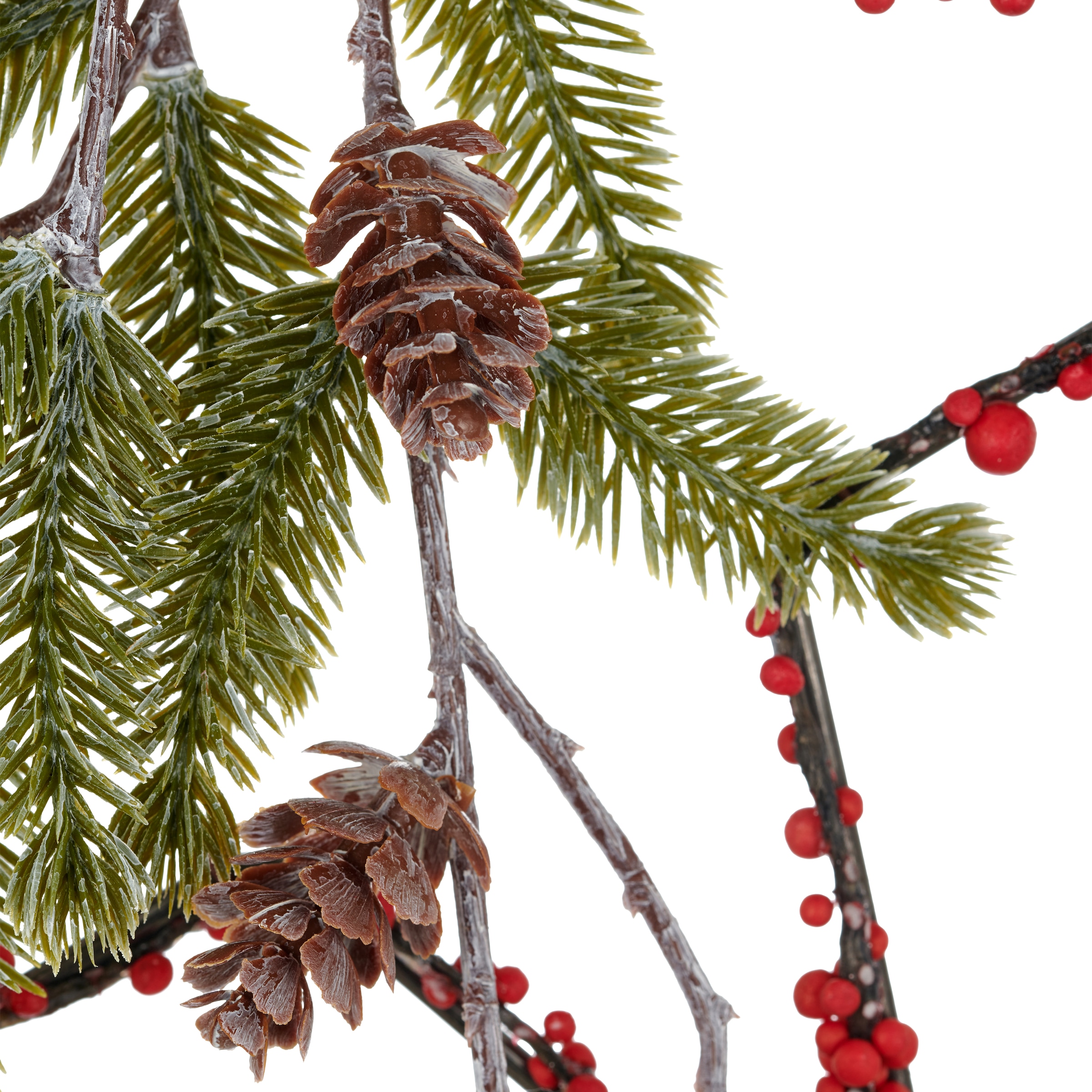 Creativ green Winterliche Kunstpflanze »Sternhänger« mit niedlichen Details