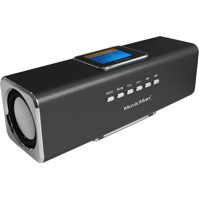 Technaxx Portable-Lautsprecher »MusicMan MA Display Soundstation«, (1 St.)  ➥ 3 Jahre XXL Garantie | UNIVERSAL