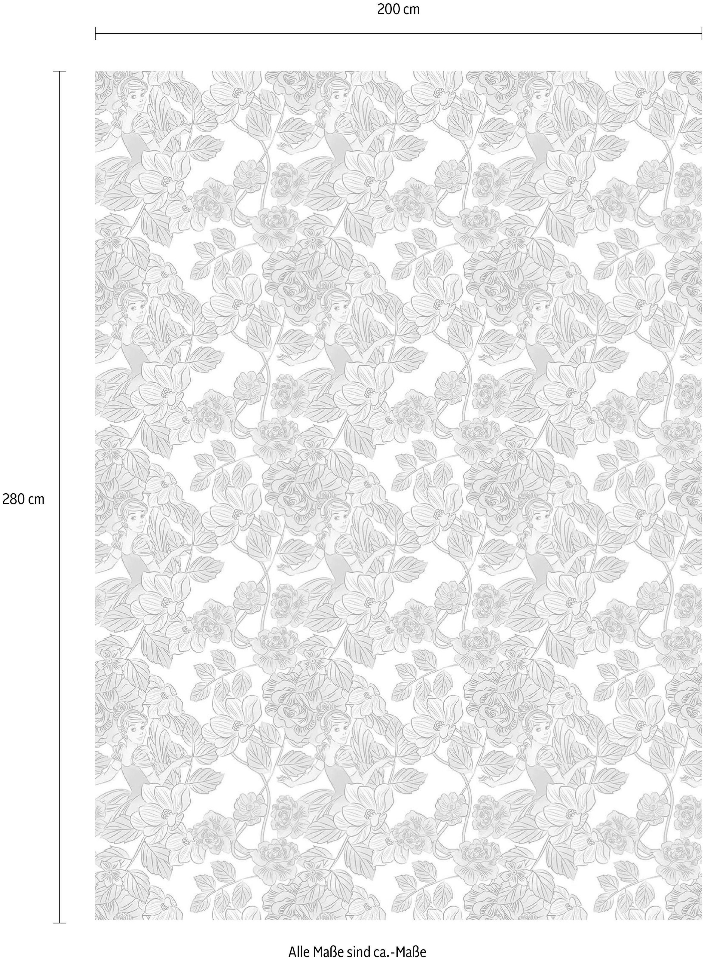 Komar Vliestapete »Digitaldruck Vlies - Cinderella Blossom - Größe 200 x 280 cm«, bedruckt, Kinderzimmer