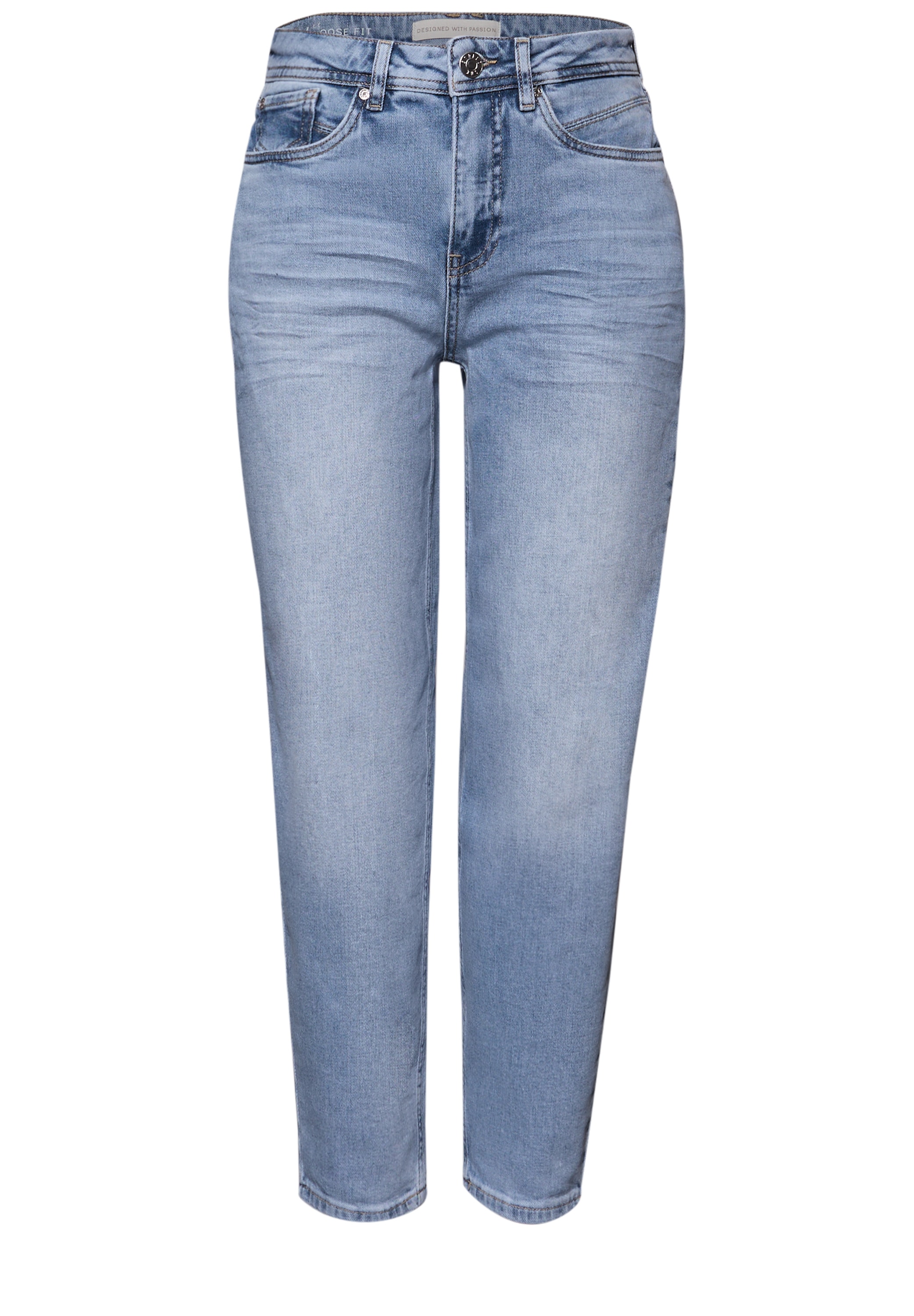 STREET ONE 5-Pocket-Jeans »Style Karlie Barrel« im 5-Pocket-Style und mit Stretch