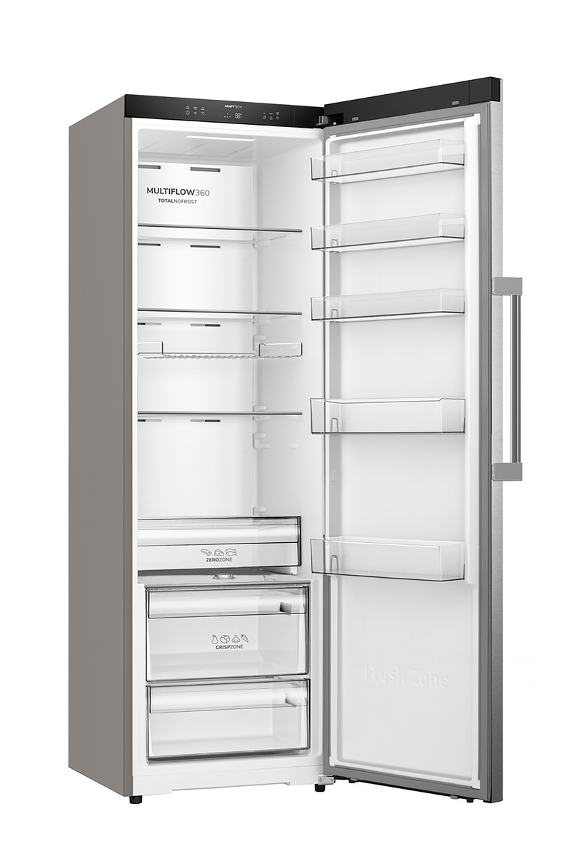 GORENJE Kühlschrank »RN618C6X6WF« 185,6 cm hoch 59,5 cm breit KitchenFit passt sich nahtlos deiner Küche an