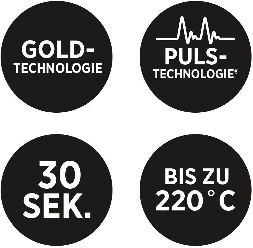 HOT TOOLS Lockenstab »HTIR1576UKE Pro Signature Gold«, 32 mm, Dual-Stecker  für GB/EU mit 3 Jahren XXL Garantie