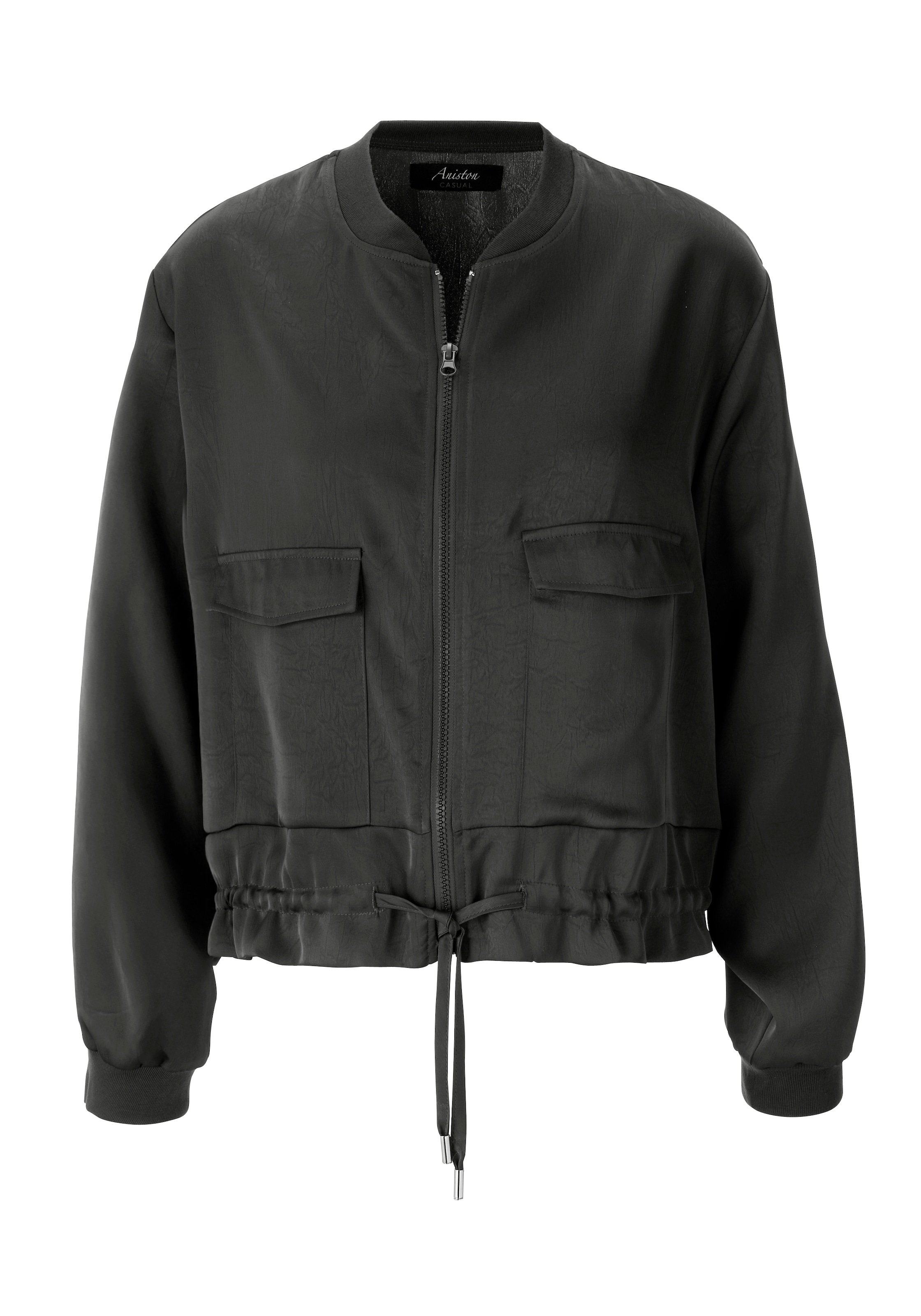 Aniston CASUAL Blouson mit Tunnelzug im Saum - NEUE KOLLEKTION