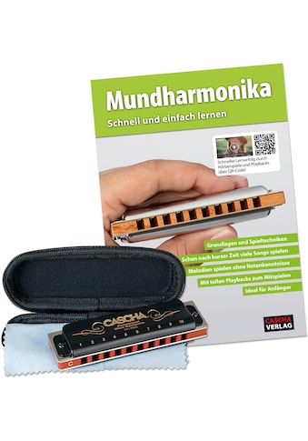 Cascha Mundharmonika-Set »Professional Blues Harmonica«, inkl. Lernbuch kaufen