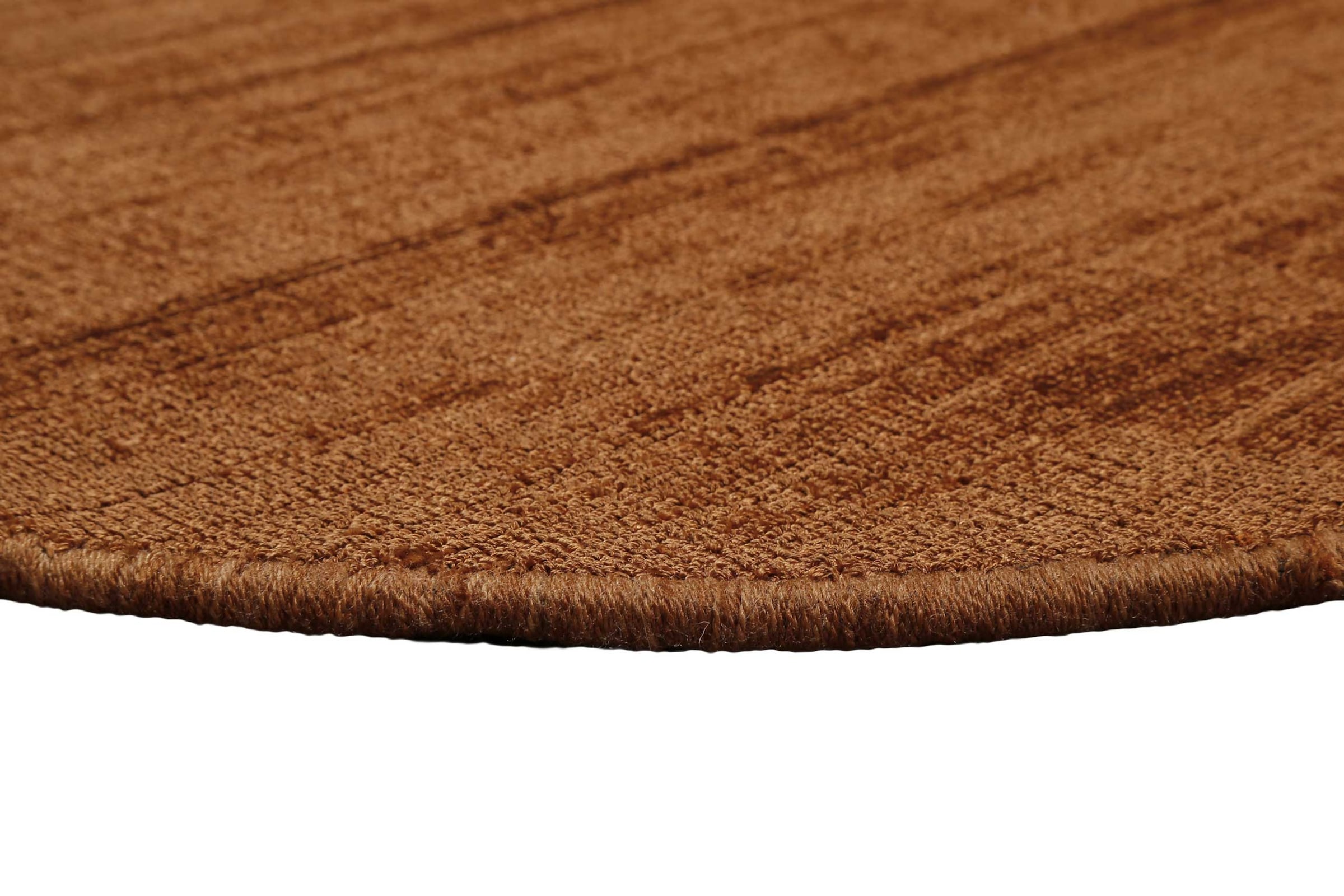 Esprit Teppich »Gil,  ESP-39954«, rund, 8 mm Höhe, handgewebt, seidig glänzend, schimmernde Farbbrillianz, Melangeeffekt