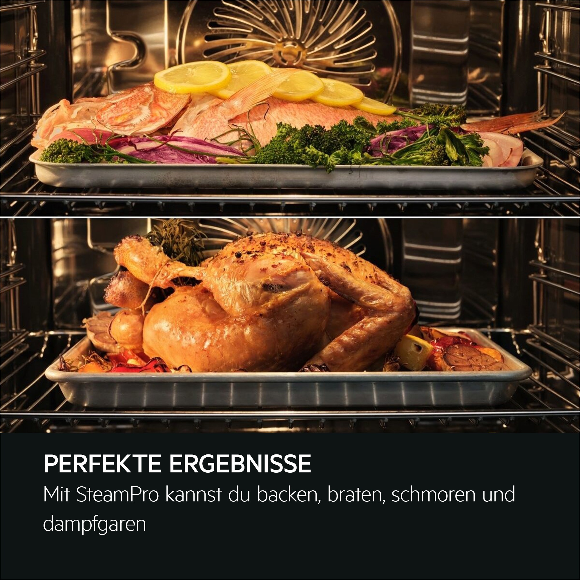 AEG Einbaubackofen Serie 8000 »TB8SB72WAB«, KI - Rezept – Assistent