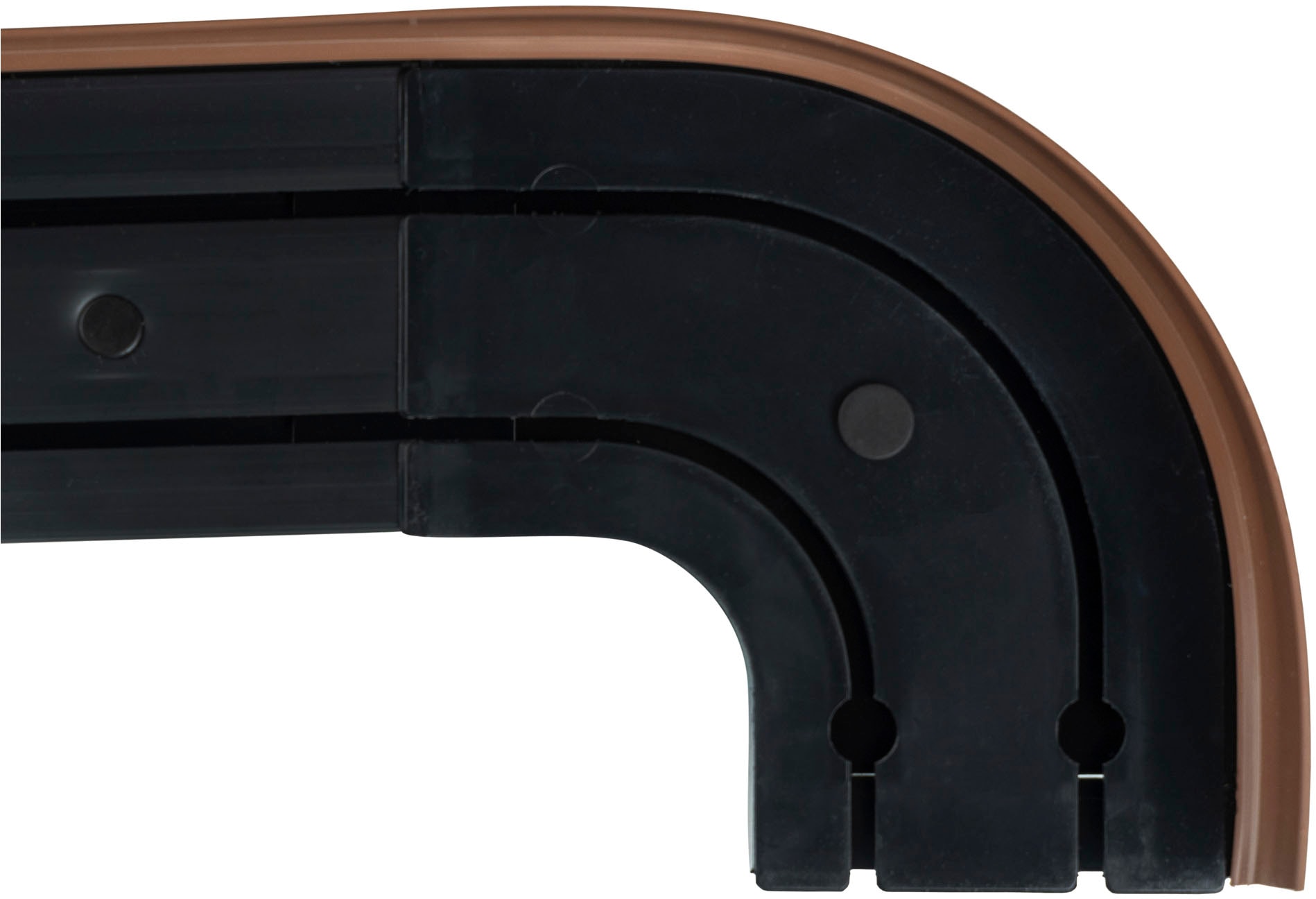 SN DECO GROUP Gardinenschiene »SH2 mit Blende 7,5 cm«, 2 läufig-läufig, Fixmaß, mit Blende 7,5 cm