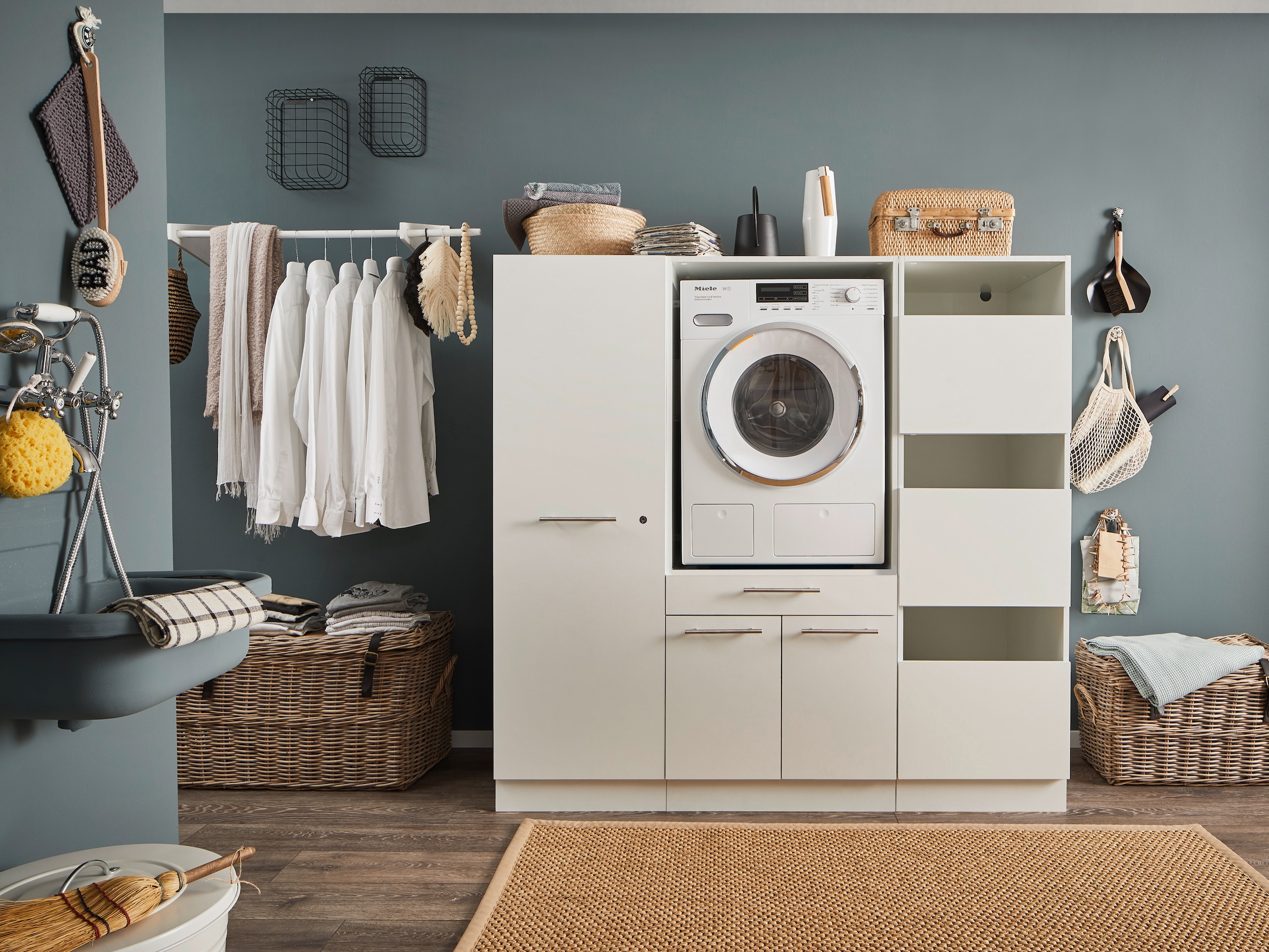 Laundreezy Mehrzweckschrank-Set »LAUNDREEZY LDSK8«
