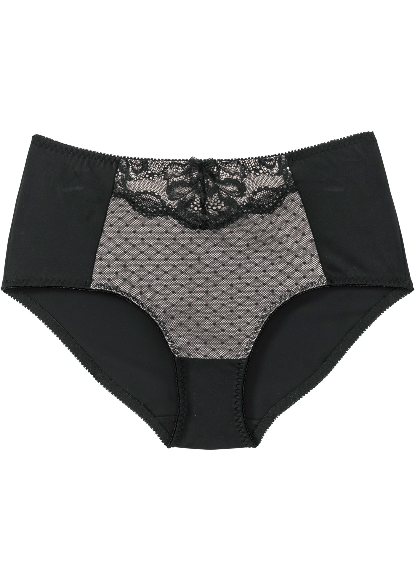 bonprix Formslip mit Spitzen-Details, mit Futter aus Baumwolle