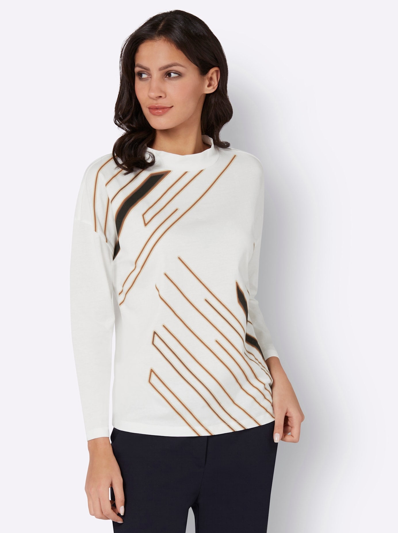 Classic Basics Stehkragenshirt »Stehkragen-Shirt« 1 Stk.