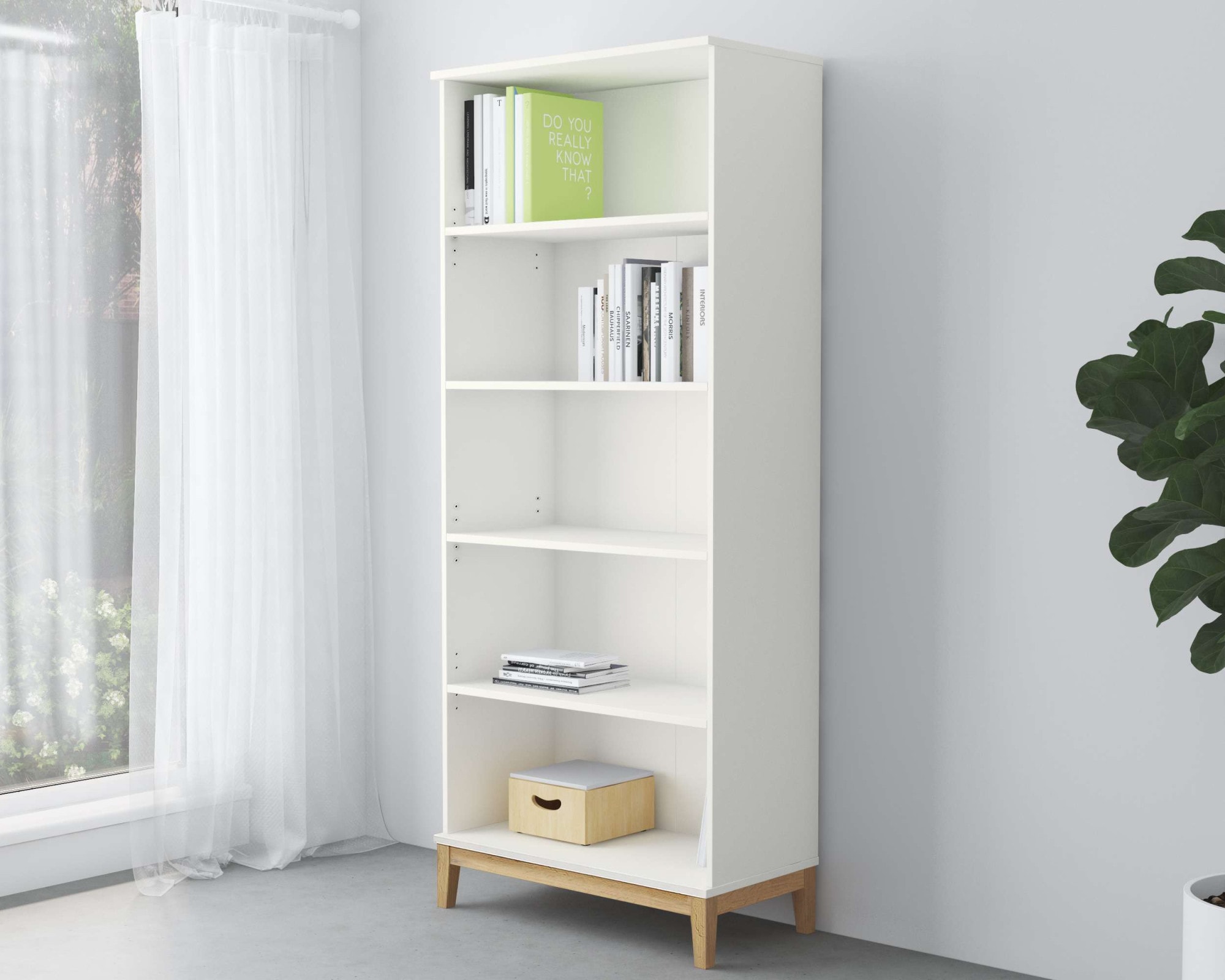 andas Bücherregal »Maryd« mit Untergestell in Holzoptik