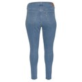 Levi's® Plus Skinny-fit-Jeans »721 PL HI RISE SKINNY«, Mit ausgefranstem Saum