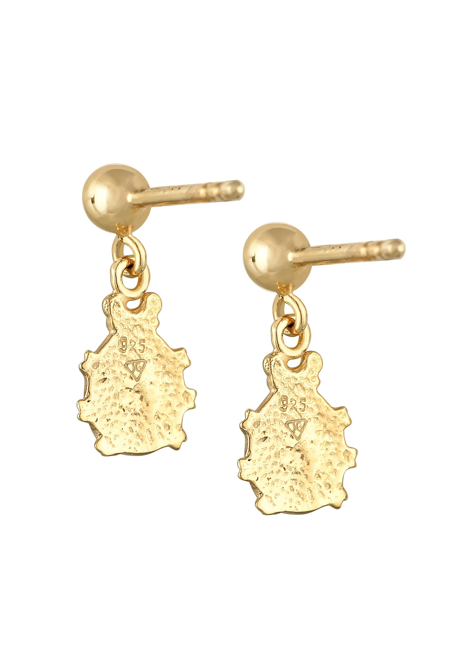 Elli Paar Ohrstecker »Ohrringe Kinder Marienkäfer Glückssymbol 925 Silber«