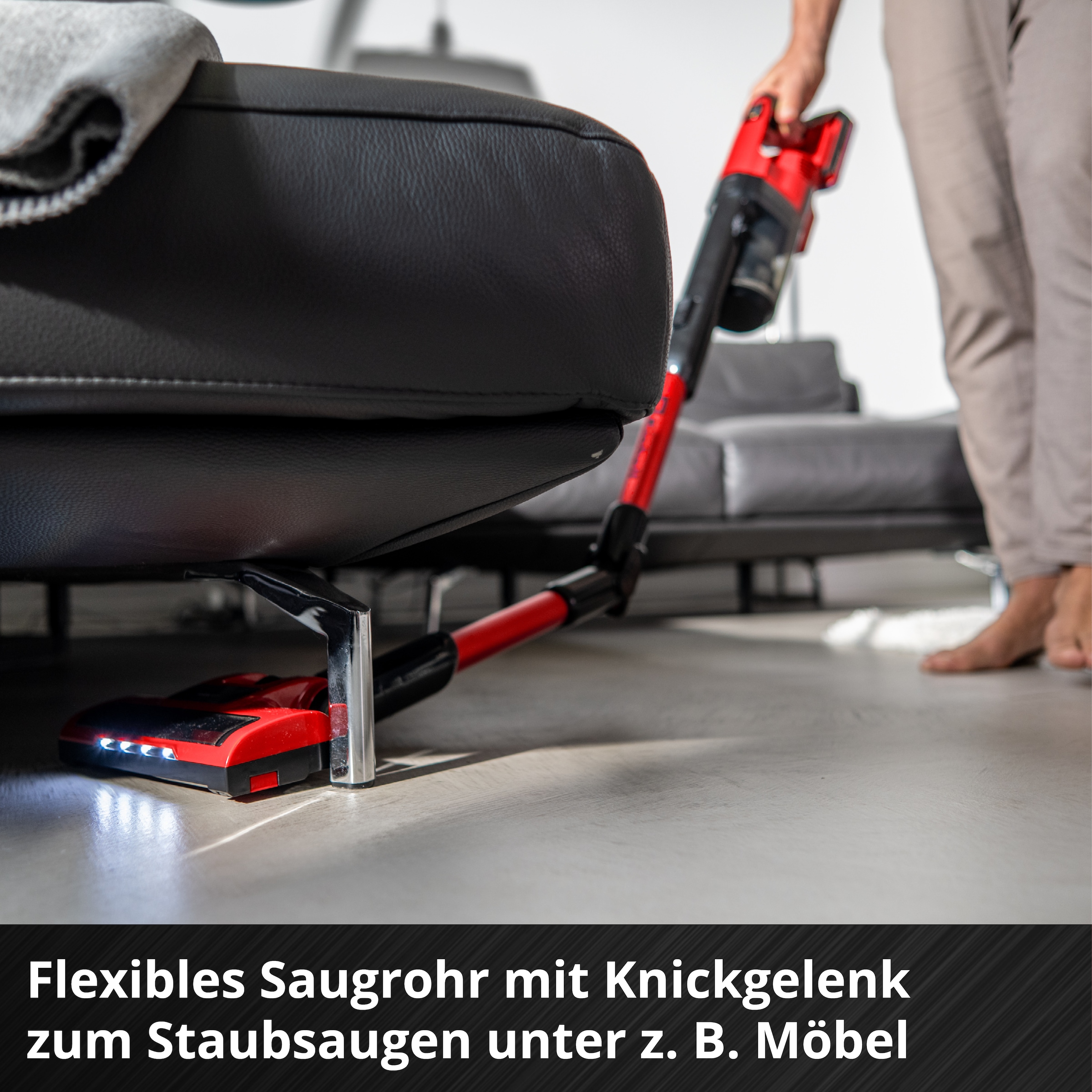 Einhell Akku-Stielstaubsauger »TE-SV 18 Li-FLX (1x 4,0 Ah)« inkl. Akku und Ladegerät