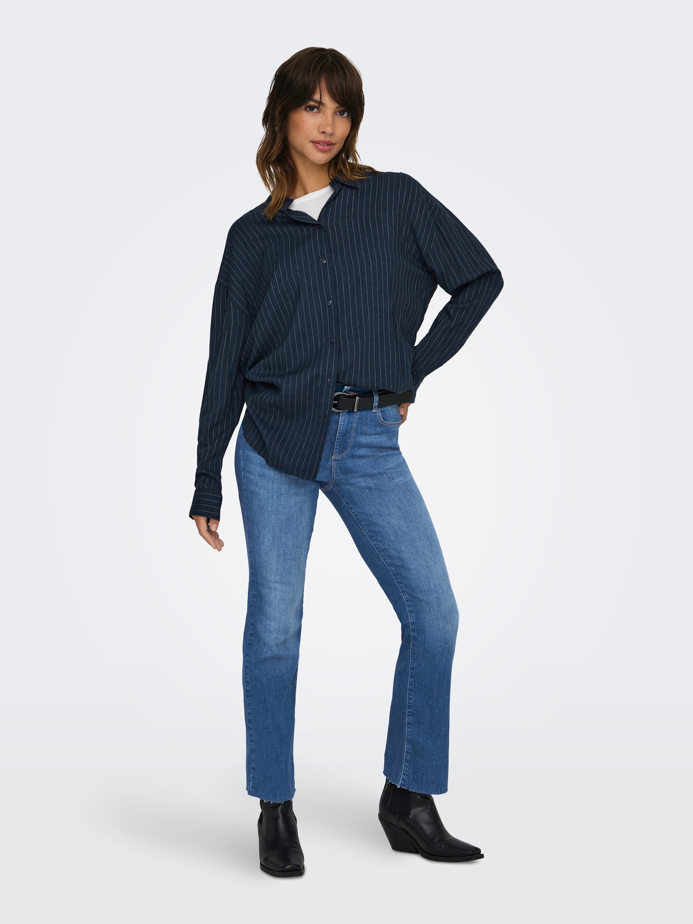 ONLY 7/8-Jeans »ONLANN-KENYA MW CR AK FLA DNM SOO618NOOS«