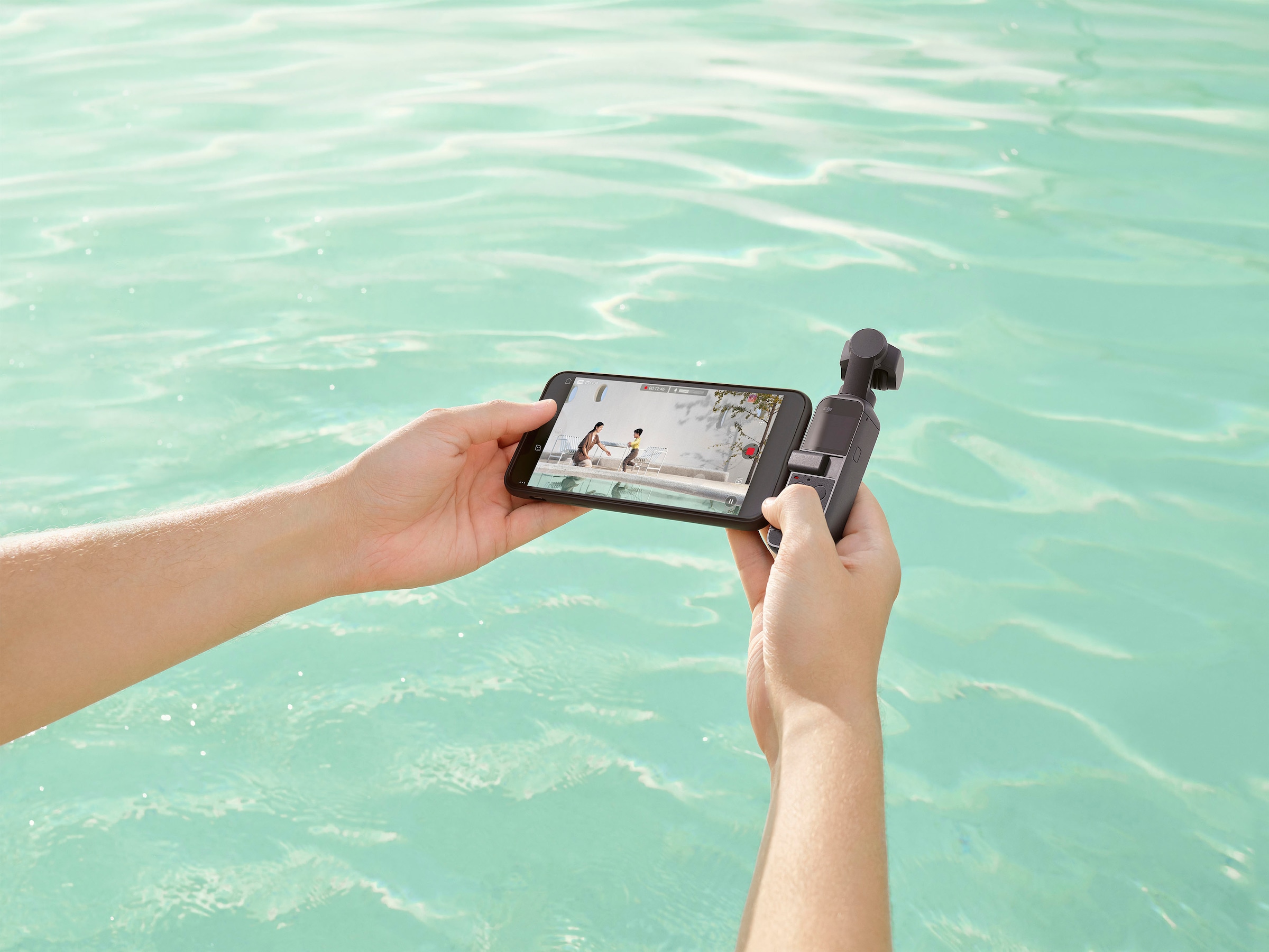 DJI Gimbal »Pocket 2«, (1 St.), 64 MP hochauflösendes Foto, 1/1.7” CMOS, Slow Motion, Livestreaming