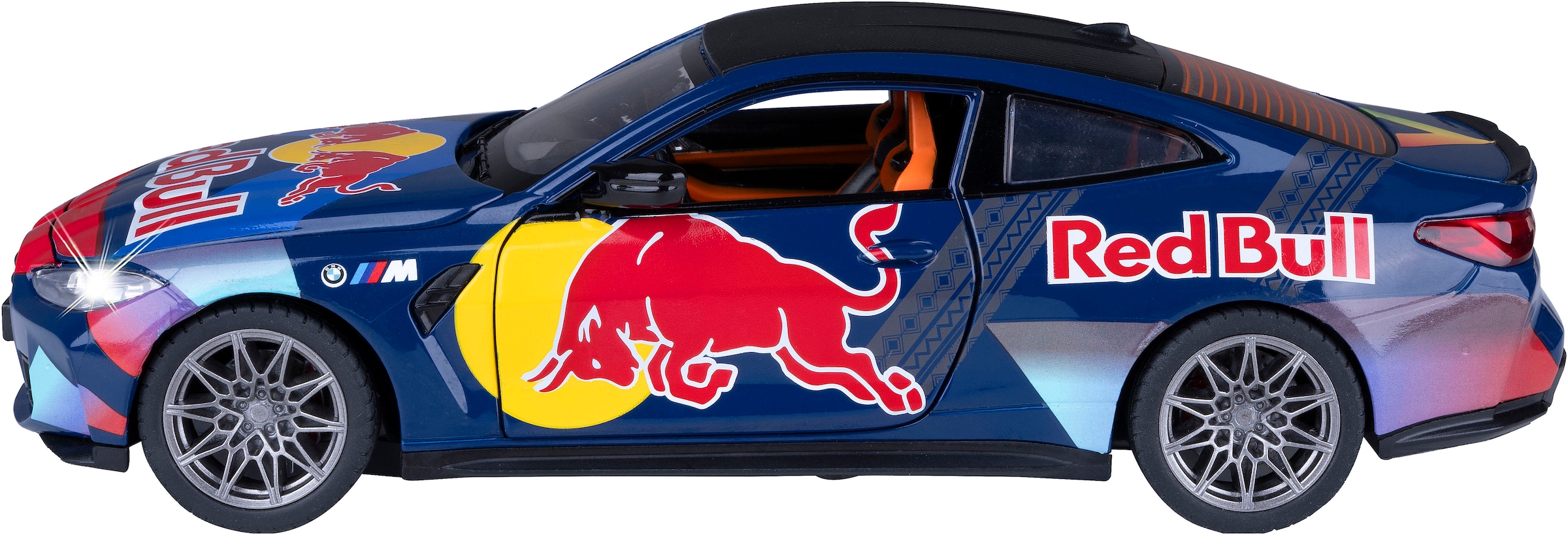 Jamara Spielzeug-Auto »Diecast BMW M4 blau inklusive Batterien« LED Licht; Maßstab 1:24