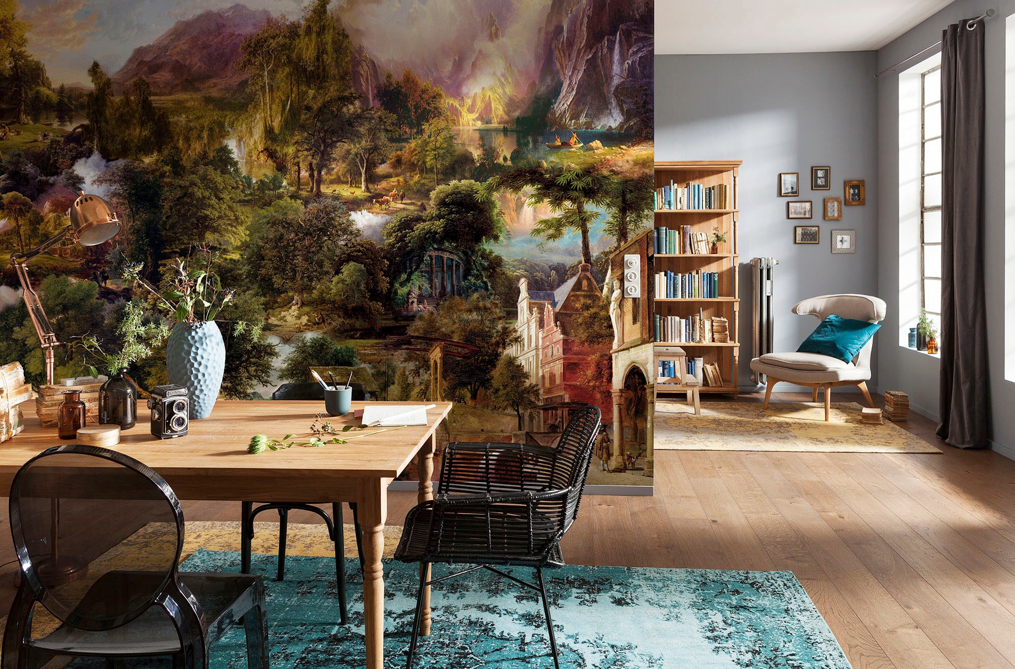 Komar Vliestapete »Digitaldruck Vlies -  Heritage - Größe 400 x 260 cm« bedruckt glatt Wohnzimmer, Schlafzimmer