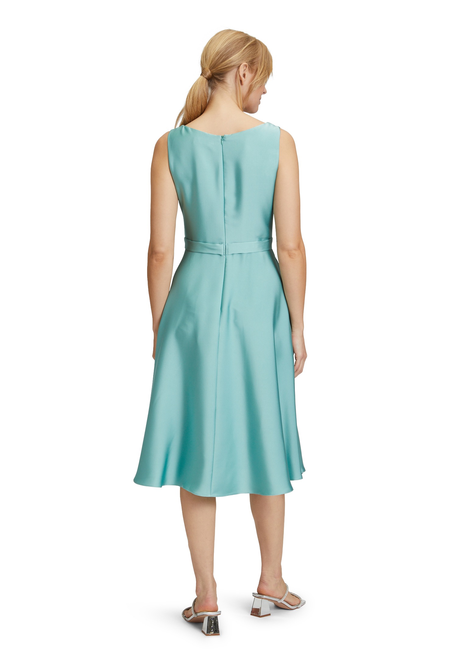 Vera Mont Cocktailkleid »Cocktailkleid mit Wasserfallausschnitt«