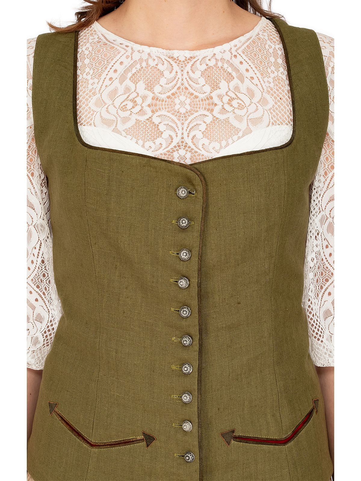 Almsach Trachtenbluse »Mieder CLARA2«