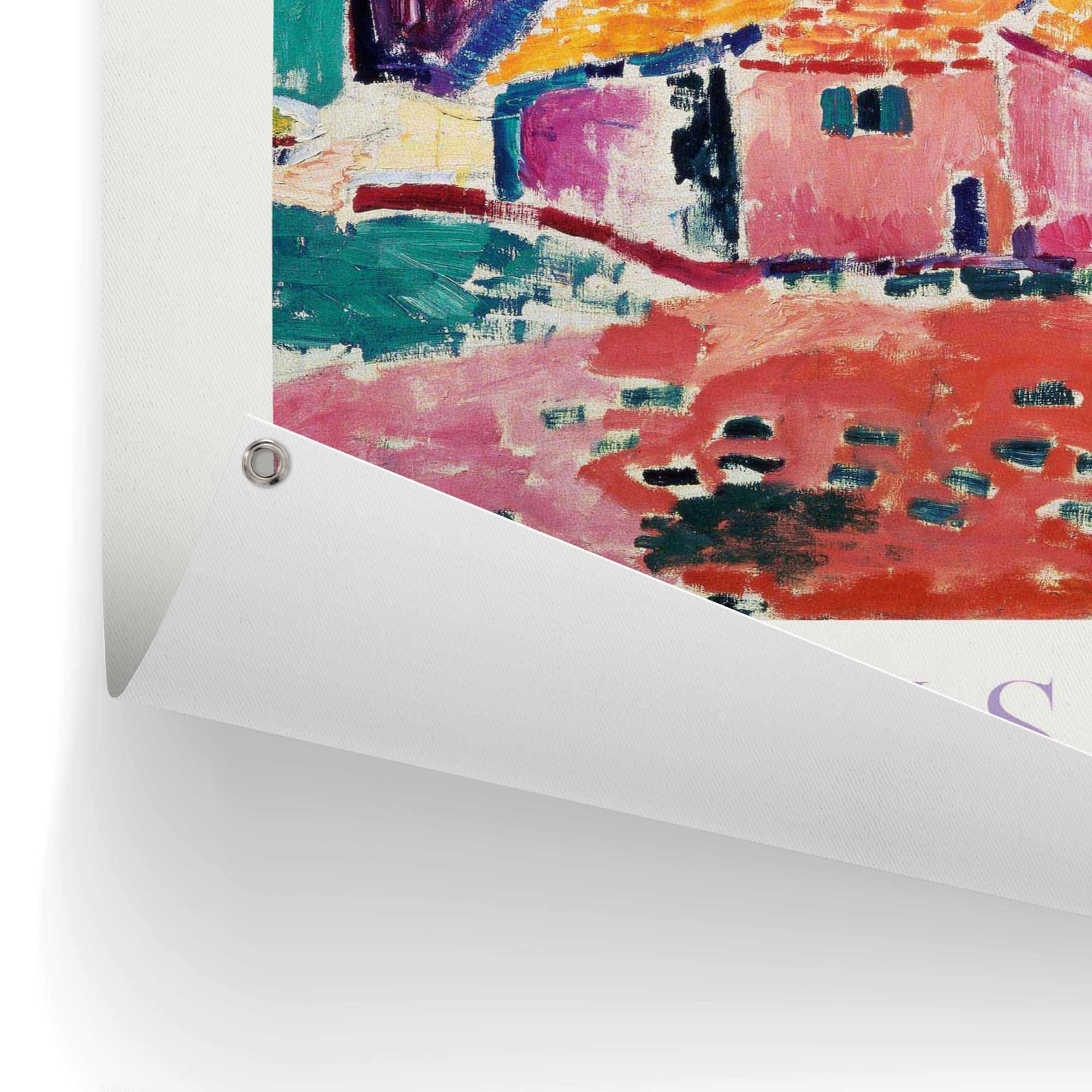 Reinders! Poster »Matisse - Les toits de Collioure« Garten - Mehrfarbig - Leinwand - Kunst - 60x80 cm