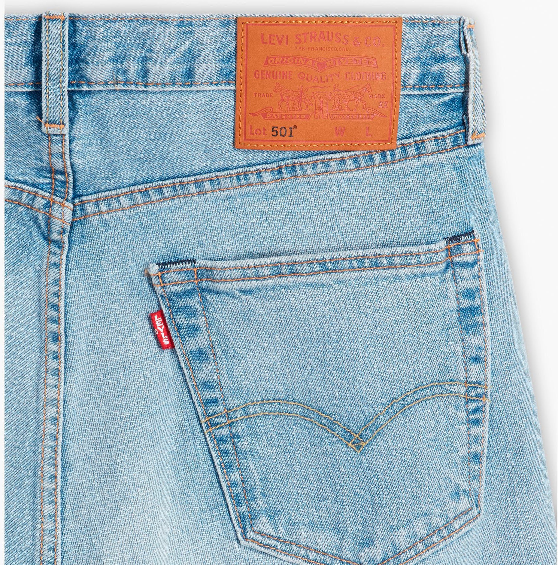 Levi's® Straight-Jeans »501 LEVI'S ORIGINAL«, mit Markenlabel