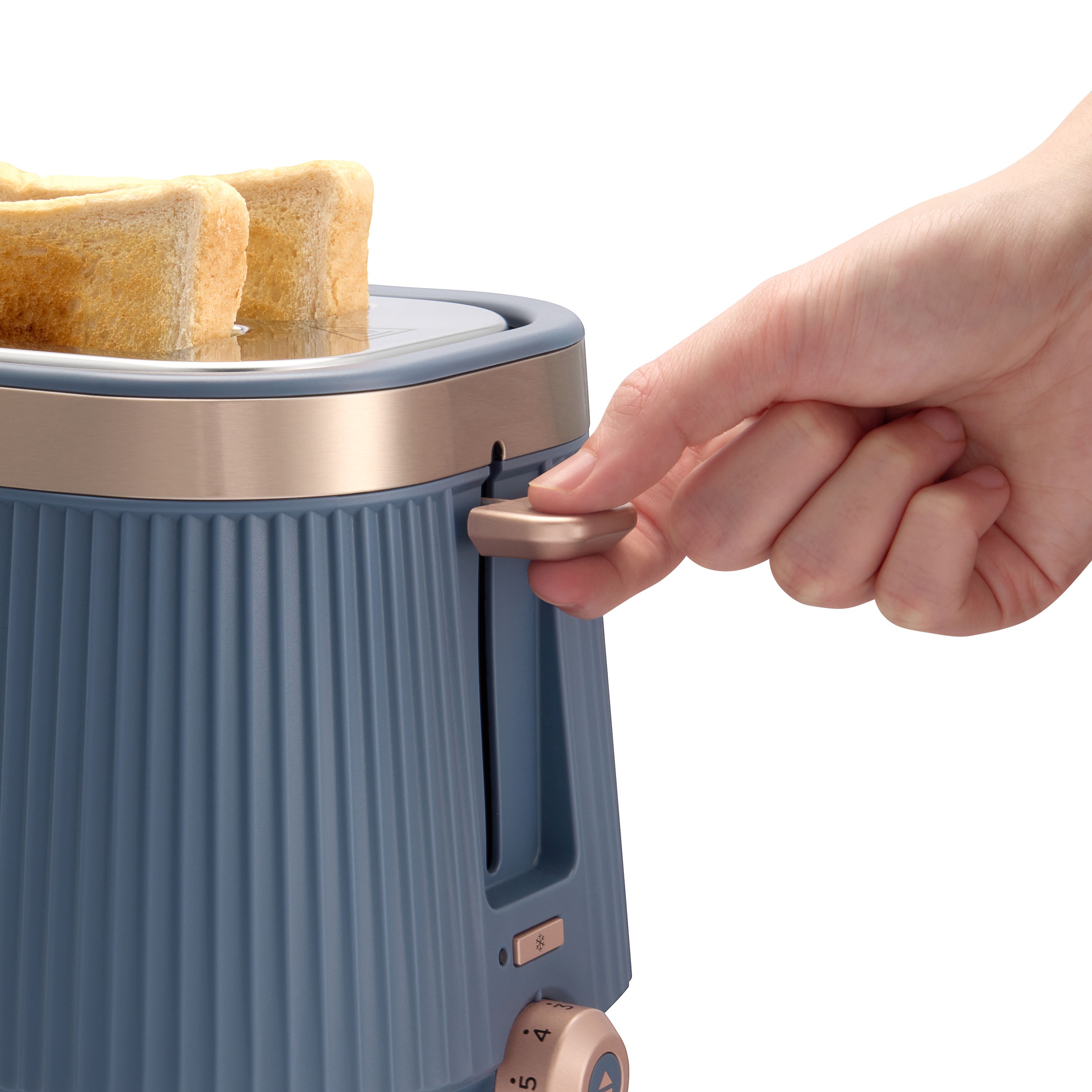 RUSSELL HOBBS Toaster »Brontë 26762-56, Soft Navy« 980 W 2 extra breite Toastschlitze