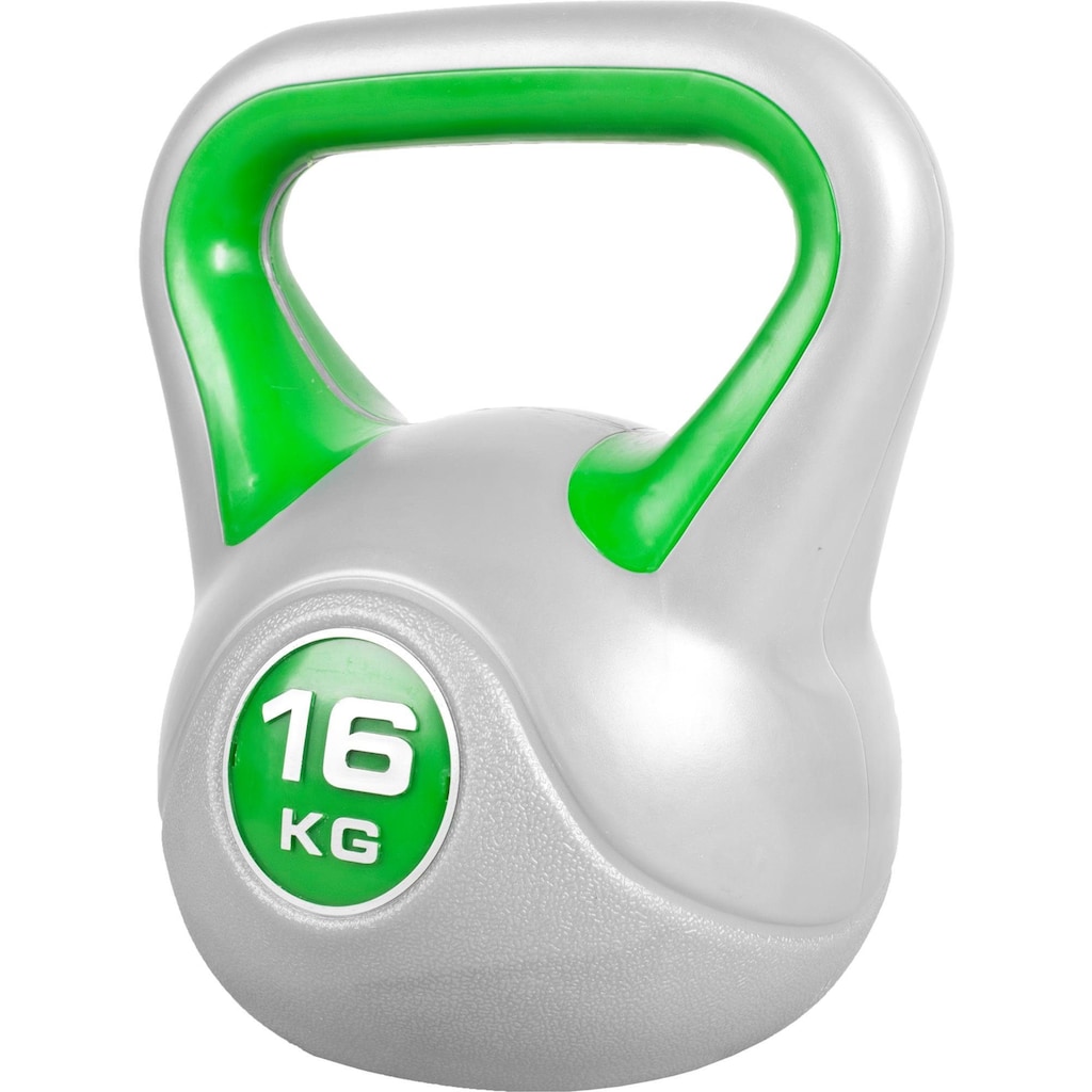 GORILLA SPORTS Kettlebell »Kettlebell Stylish Kunststoff 16 kg«