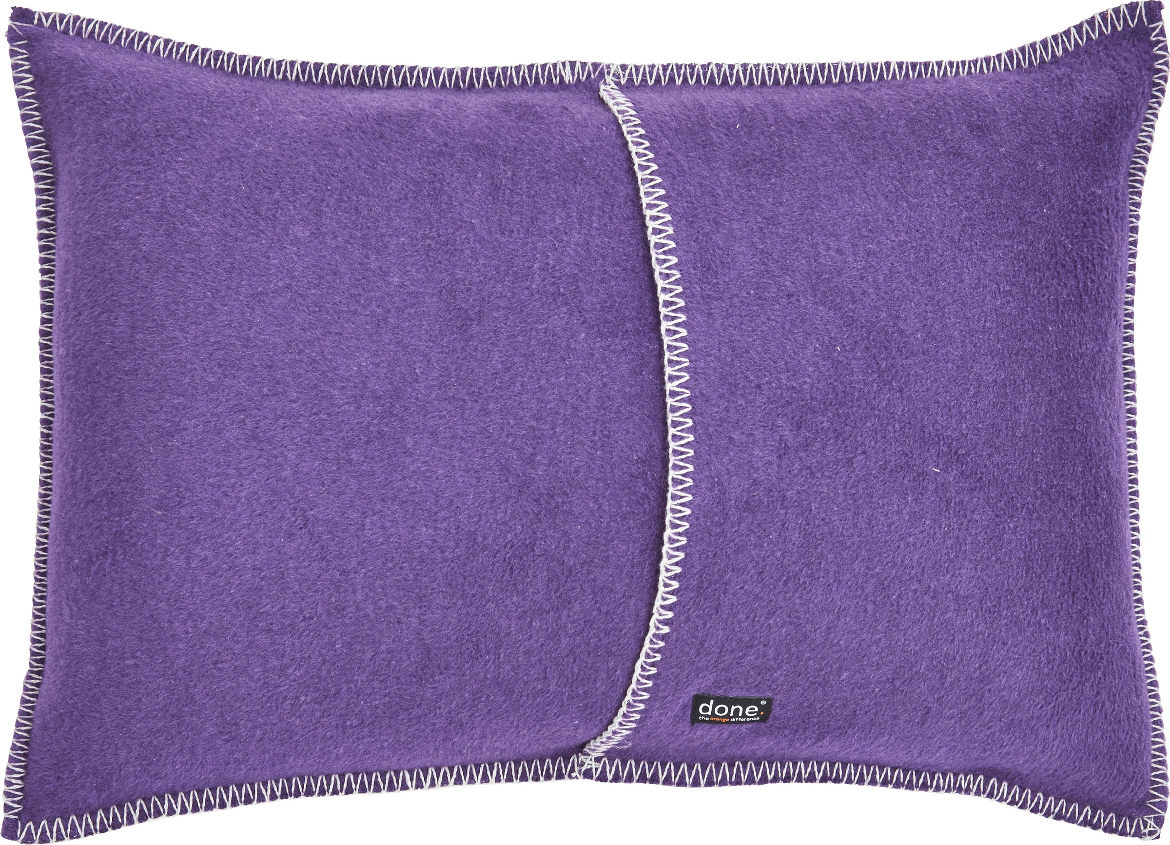 done.® Dekokissen »Cozy«, unifarben, Hotelverschluss, Kissenhüle ohne Füllung, 1 Stück