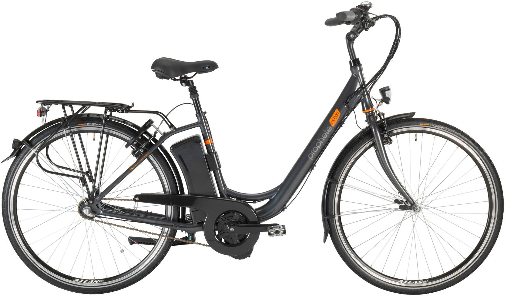 E-Bike »Geniesser e9000«, 3 Gang, Shimano, Nexus, Mittelmotor 250 W