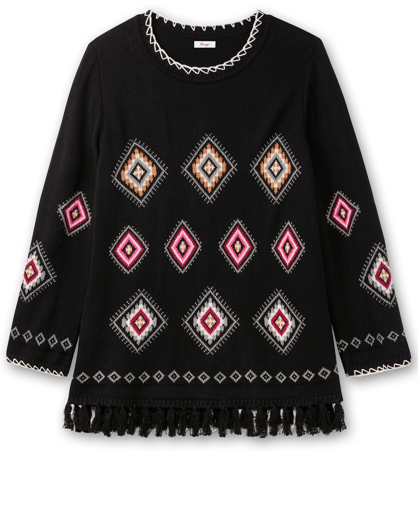 Sheego Strickpullover »Strickpullover«