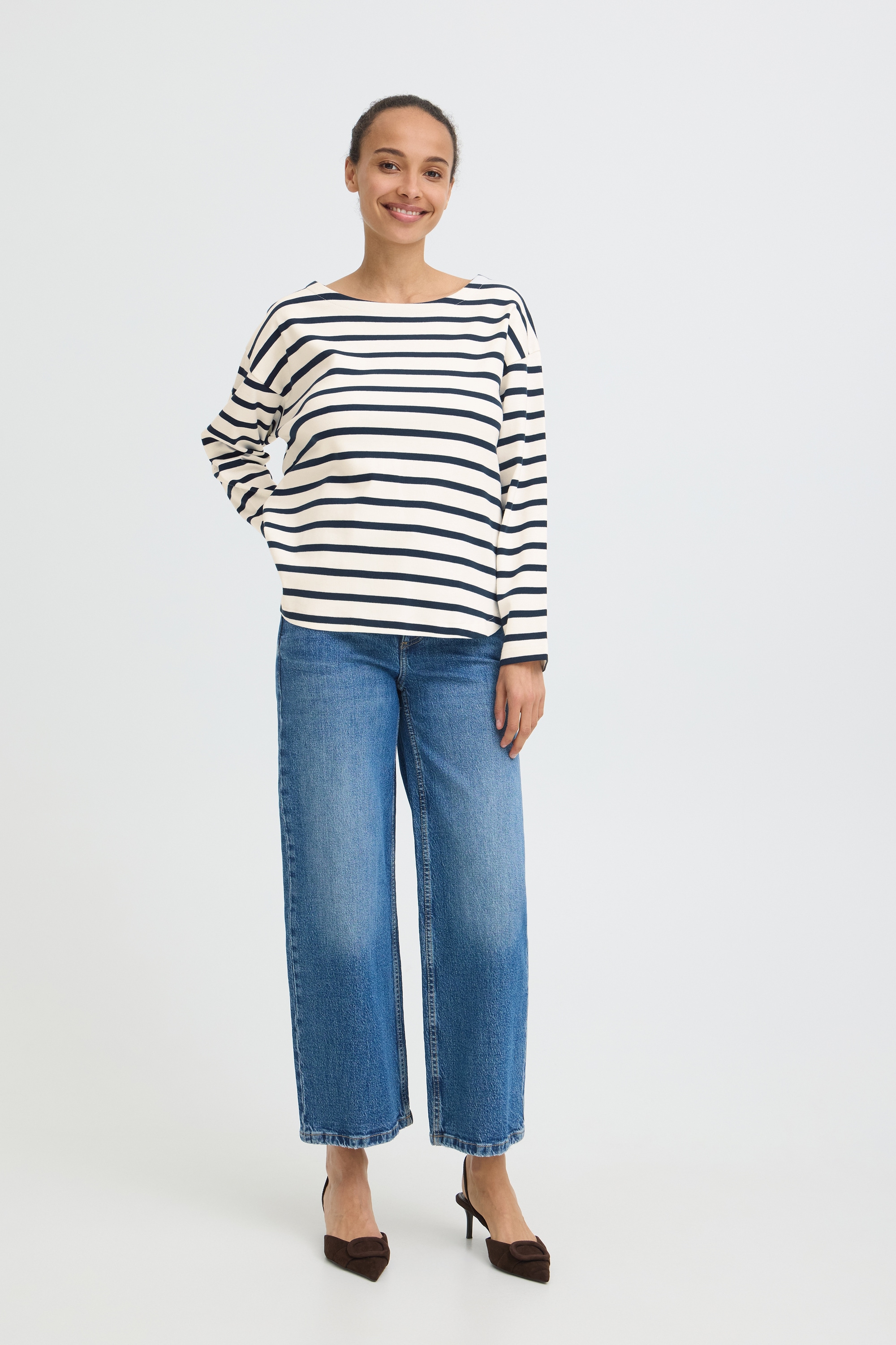 b.young Strickpullover »Damen Langarm BYRAMSI«