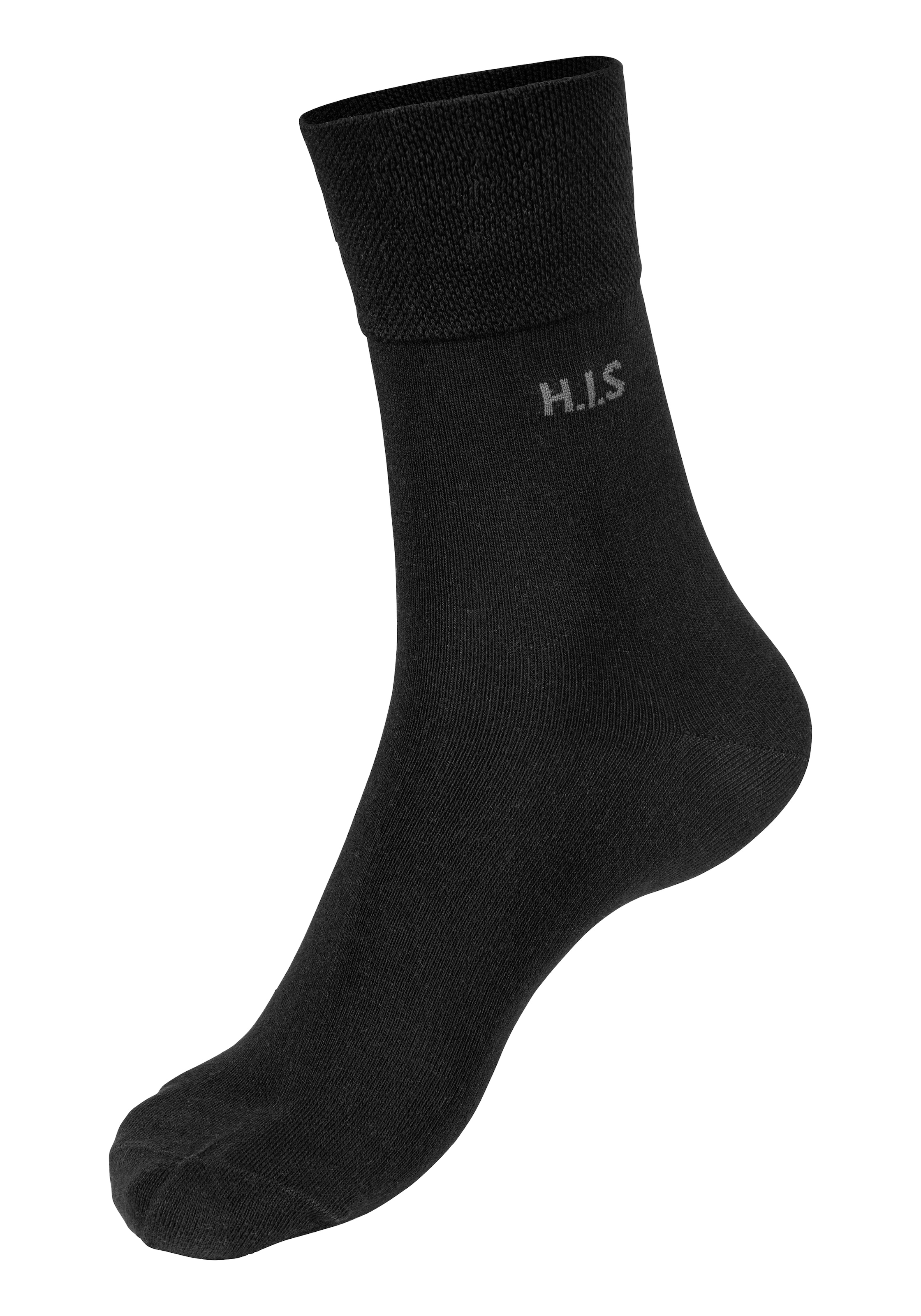 H.I.S Socken, (Packung, 12 Paar), ohne einschneidendes Gummi