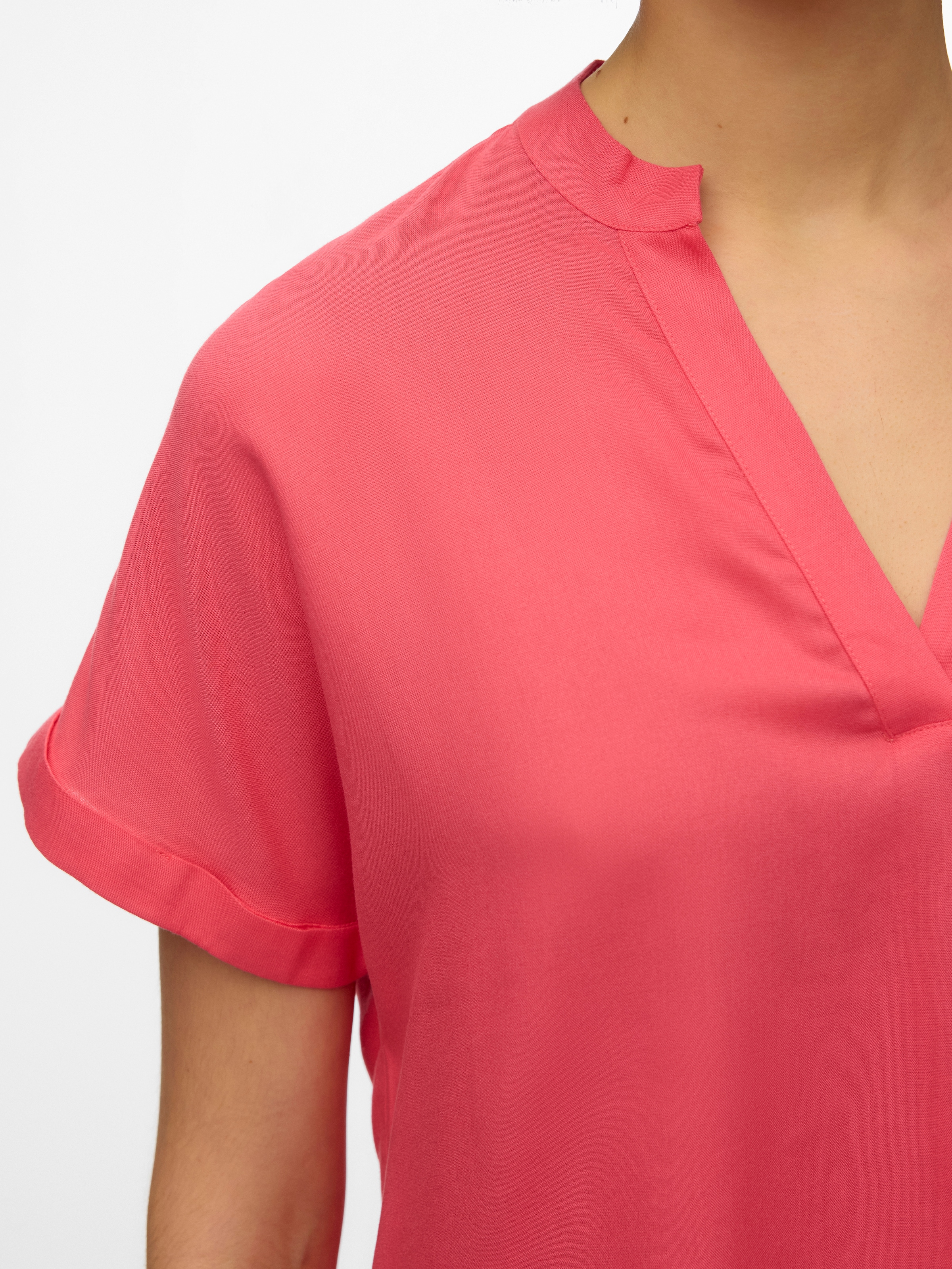 Vero Moda Shirtbluse »VMBEAUTY SS TOP GA NOOS« Viskose, regular fit