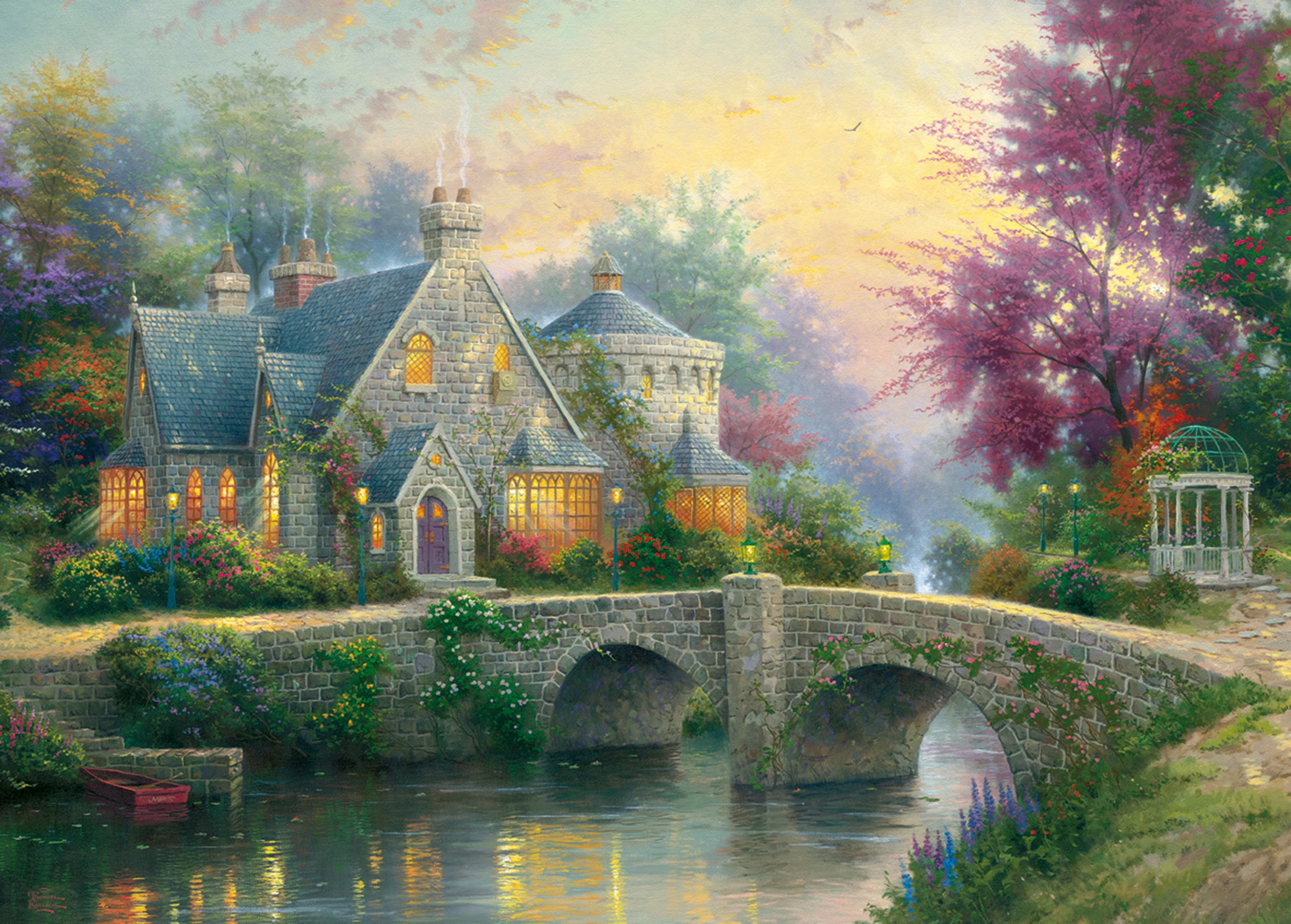 Schmidt Spiele Puzzle »Abendstimmung«, Made in Germany