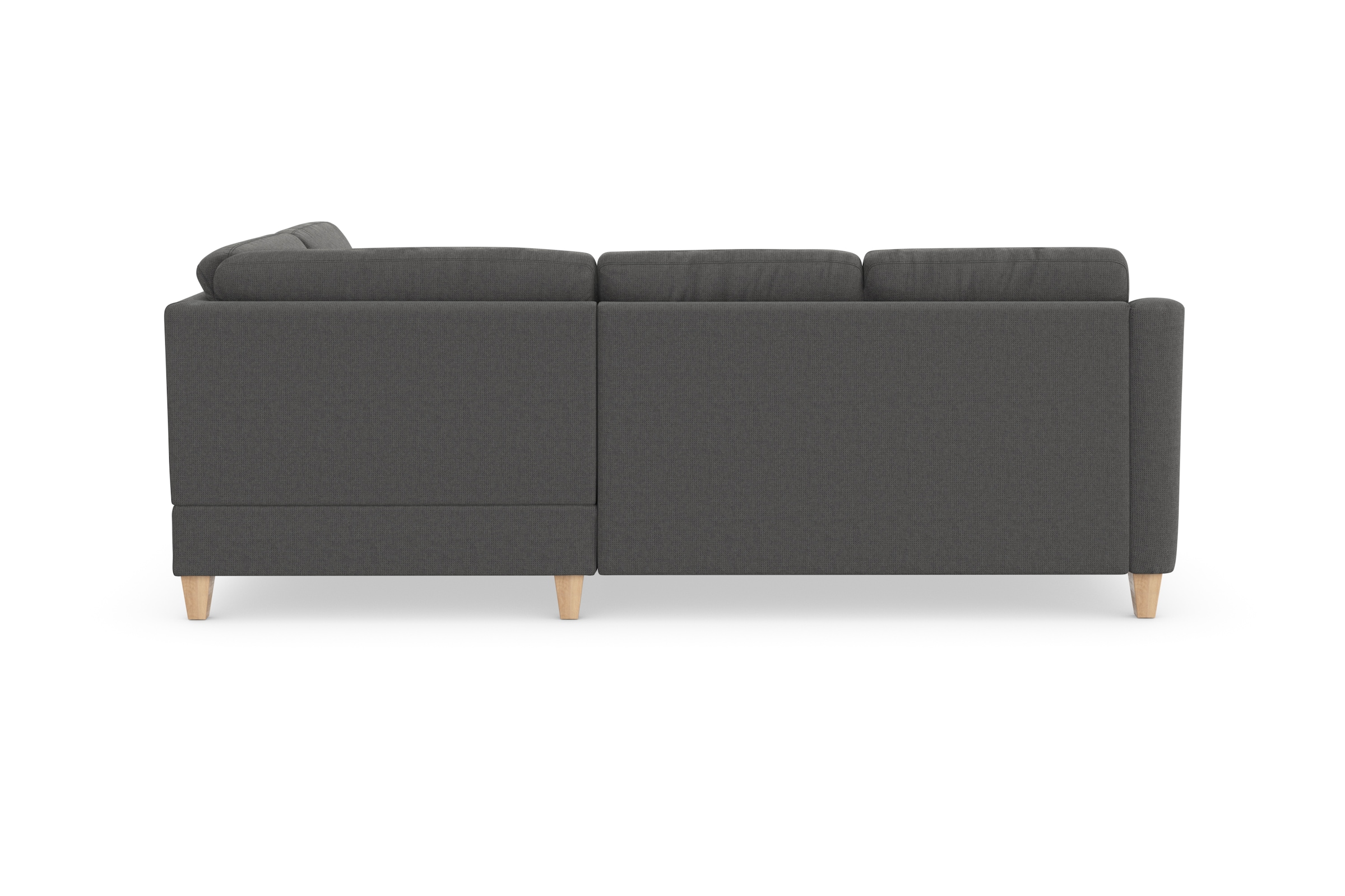 sit&more Ecksofa »Farö L-Form«, inklusive Federkern, wahlweise mit Bettfunktion und Bettkasten