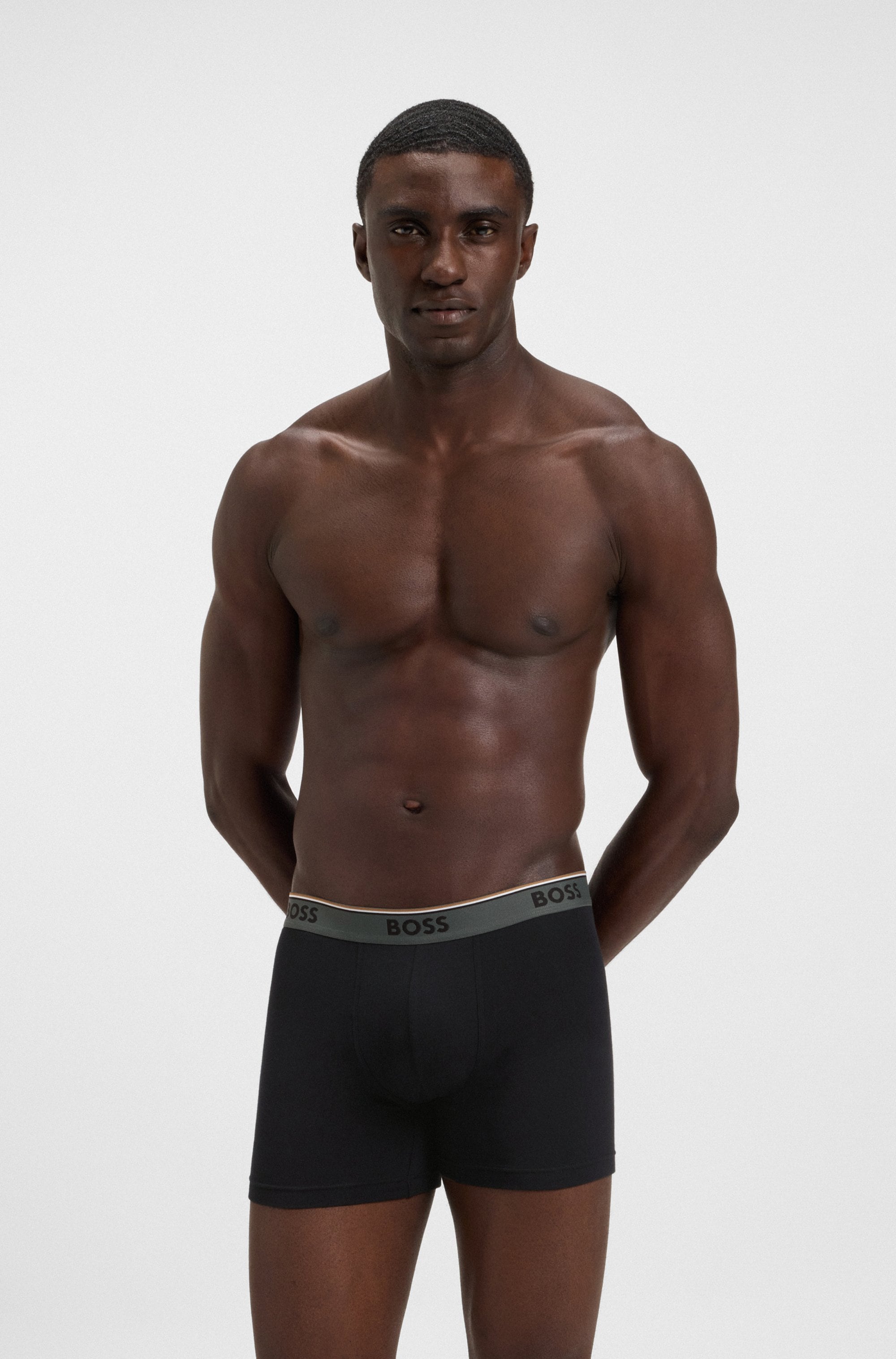 BOSS Boxershorts »BoxerBr 3P Power«, (3 St.)