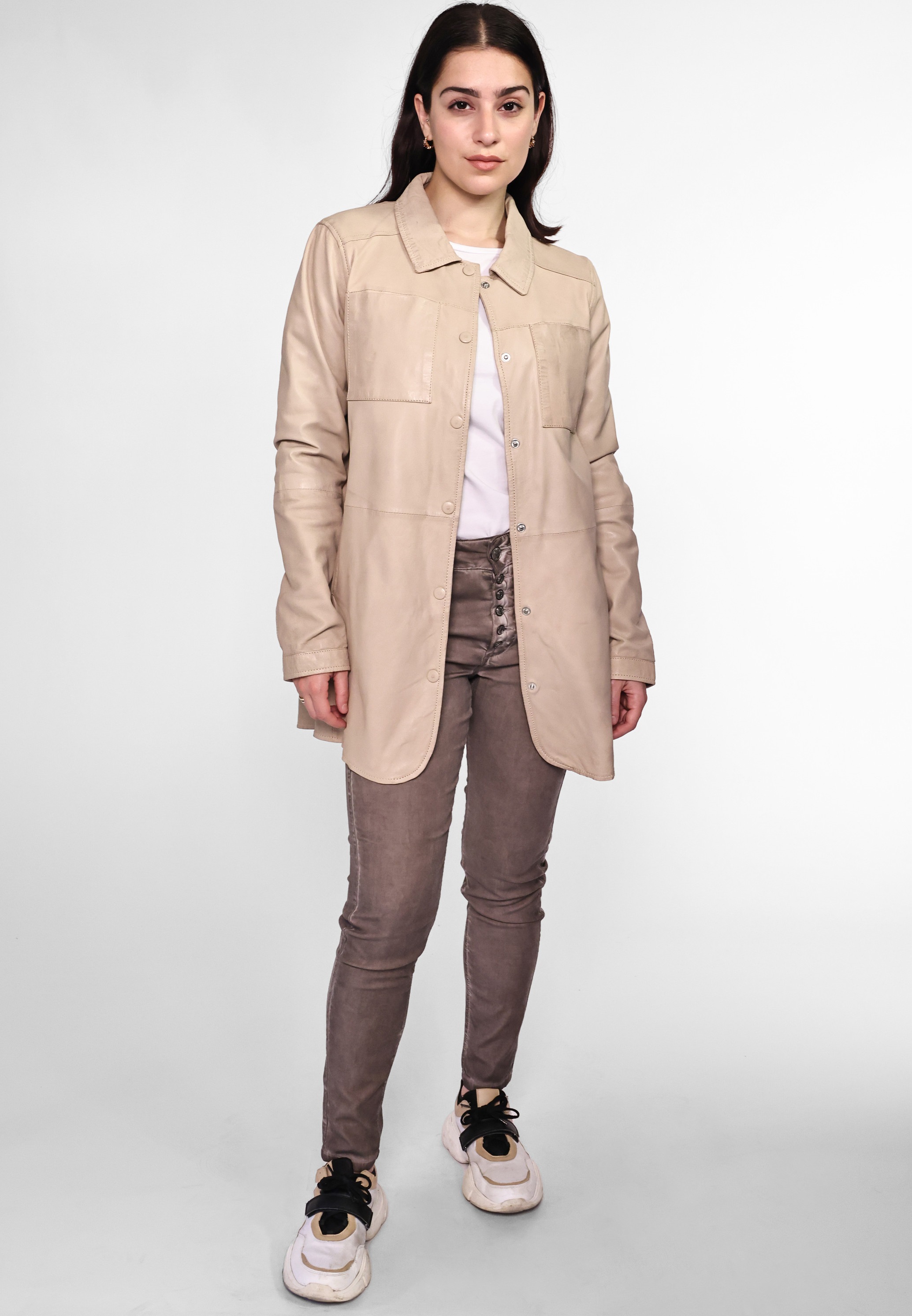 Maze Lederjacke »Lederhemd 42020135«