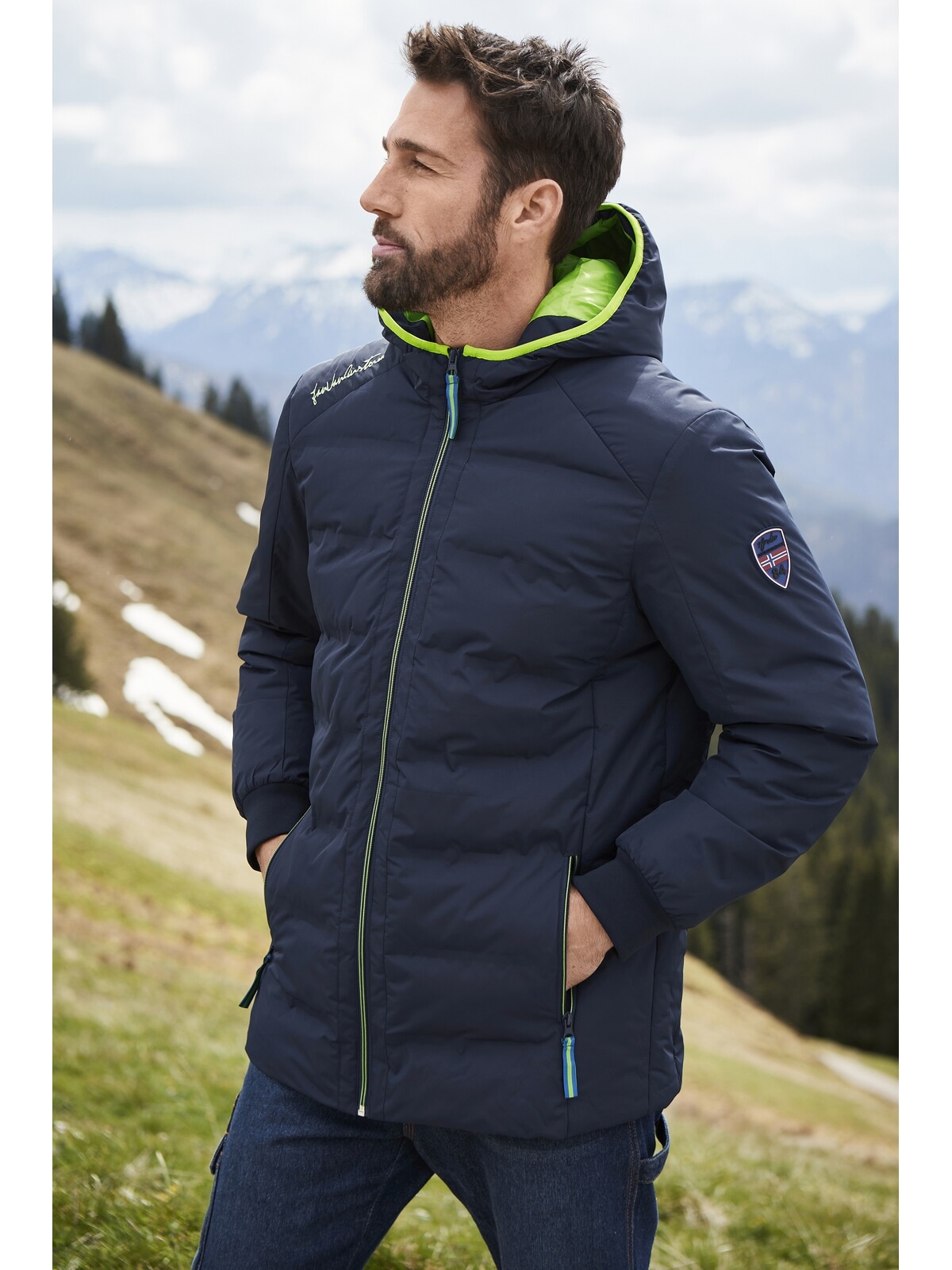 Jan Vanderstorm Outdoorjacke »Steppjacke RUVEN«