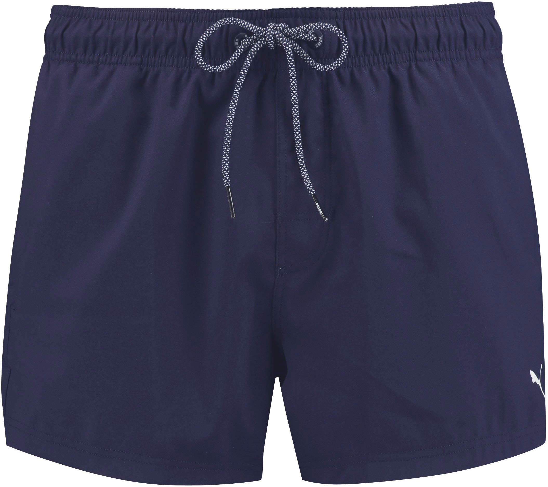 PUMA Badeshorts »PUMA SWIM MEN SHORT LENGTH SWIM SHORTS« mit seitlichen Eingriff-Taschen,   Gesäßtasche mit Klettverschluss