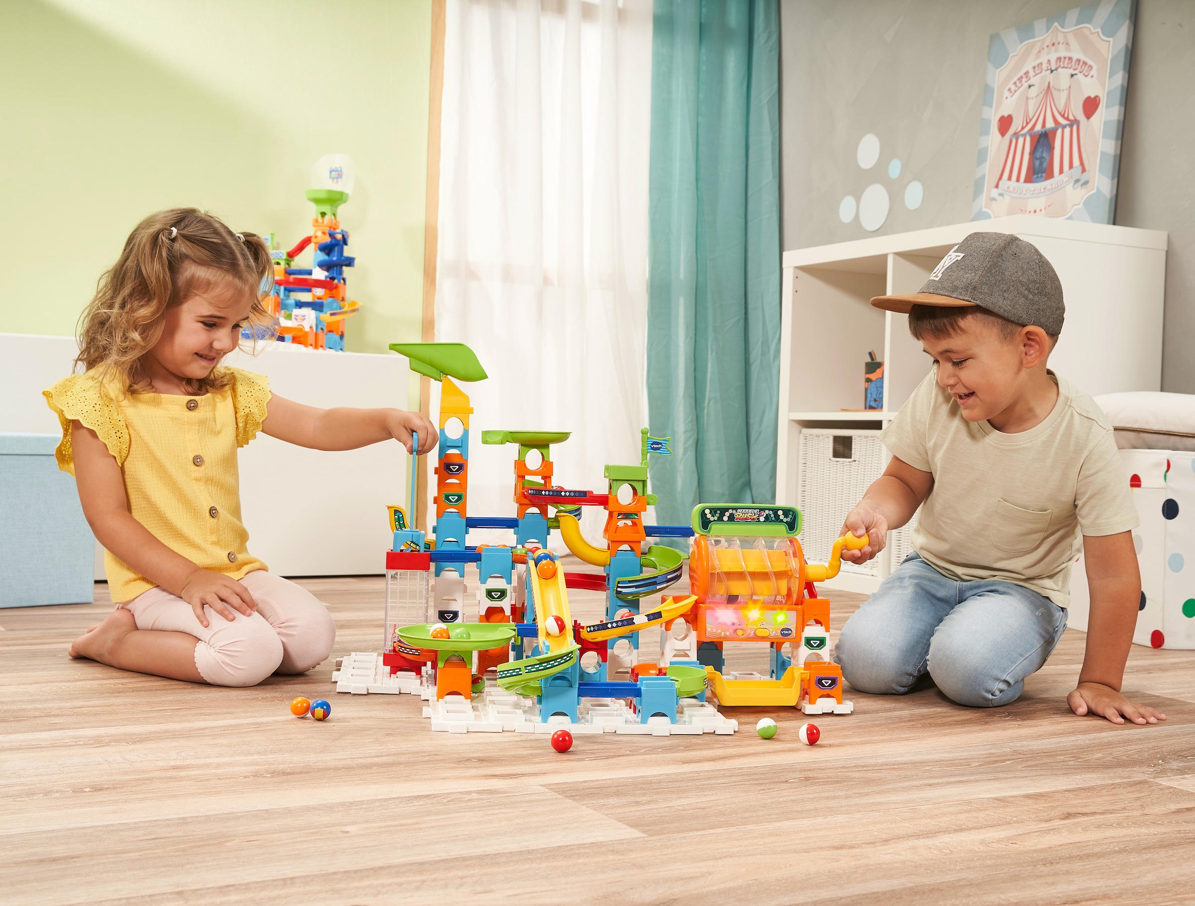 Vtech® Kugelbahn »Marble Rush - Super Action Set L100 E«