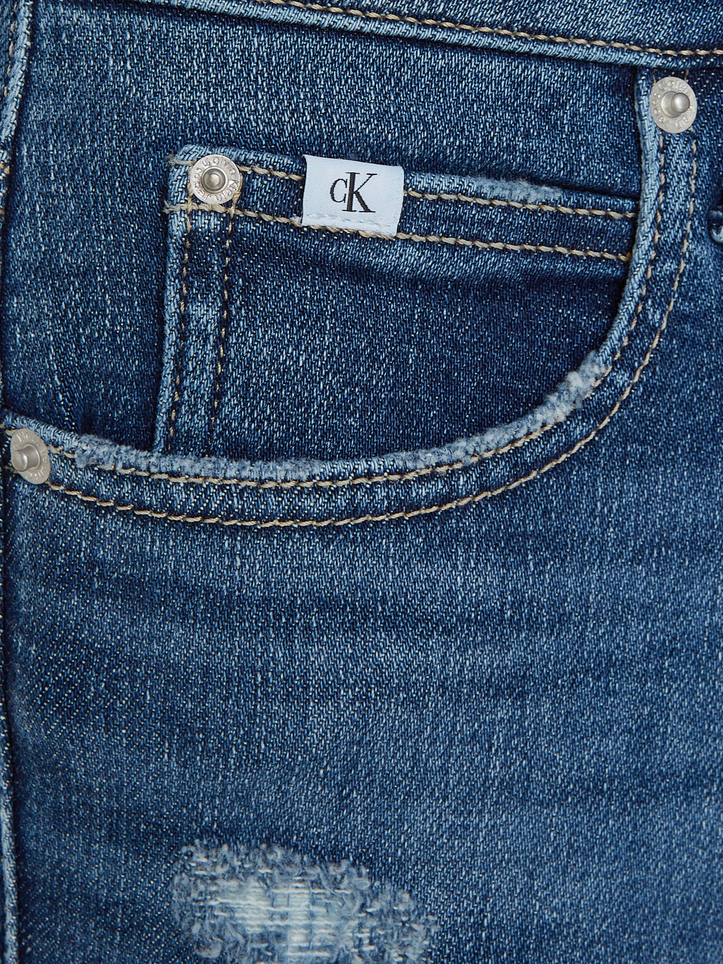 Calvin Klein Jeans Skinny-fit-Jeans »HIGH RISE SKINNY«, in klassischer 5-Pocket-Form
