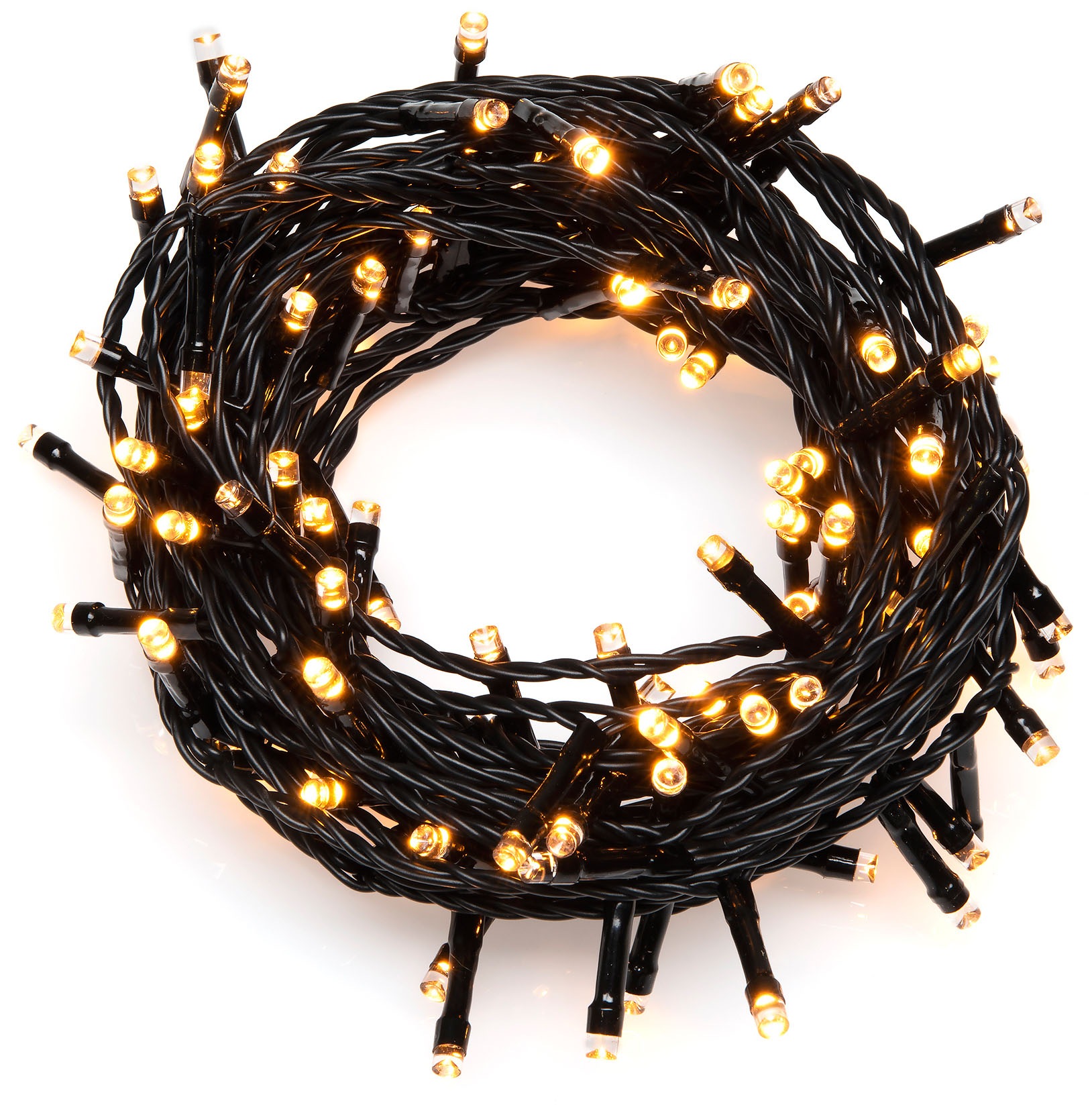 KONSTSMIDE LED-Lichterkette »Weihnachtsdeko aussen«, Dioden Lichterkette, bequem St.-flammig, bernsteinfarbene mit Glimmereffekt, bestellen LED 160 160