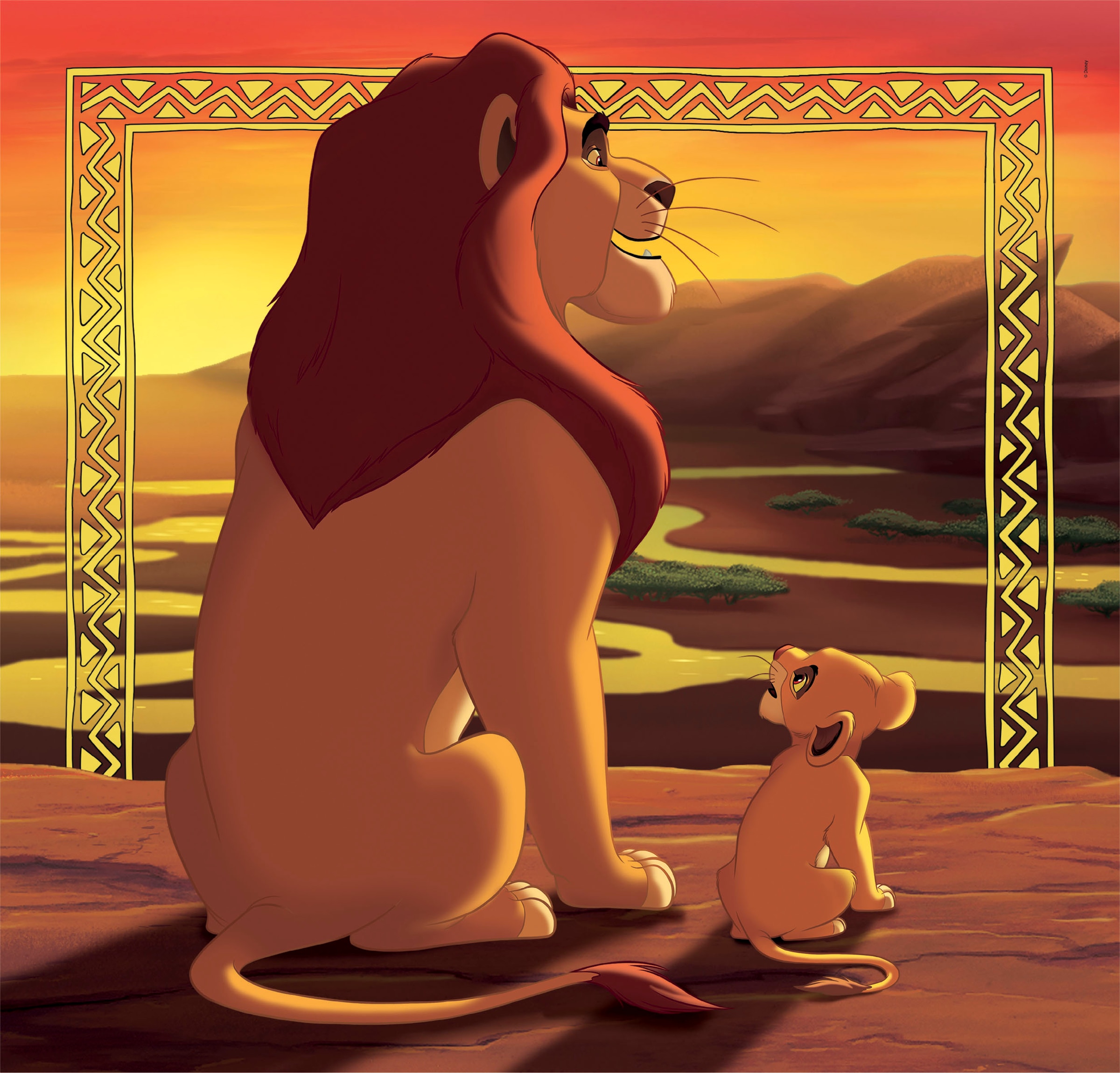 Clementoni® Puzzle »König der Löwen, 3 x 48 T Supercolor«, Made in Europe