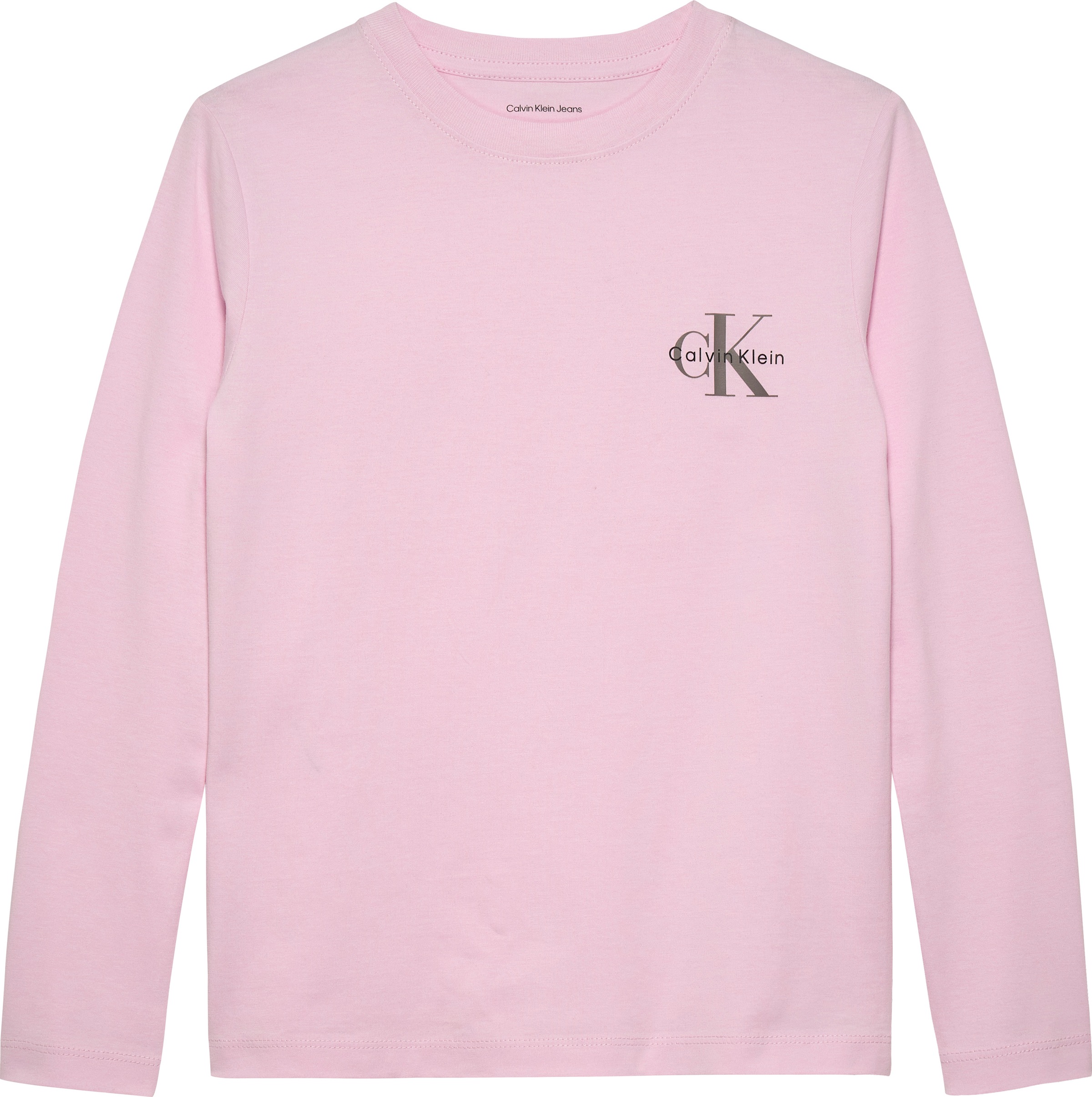 Calvin Klein Jeans Langarmshirt »CHEST MONOLOGO LS T-SHIRT« für Kinder bis 16 Jahre, Logo-Druck