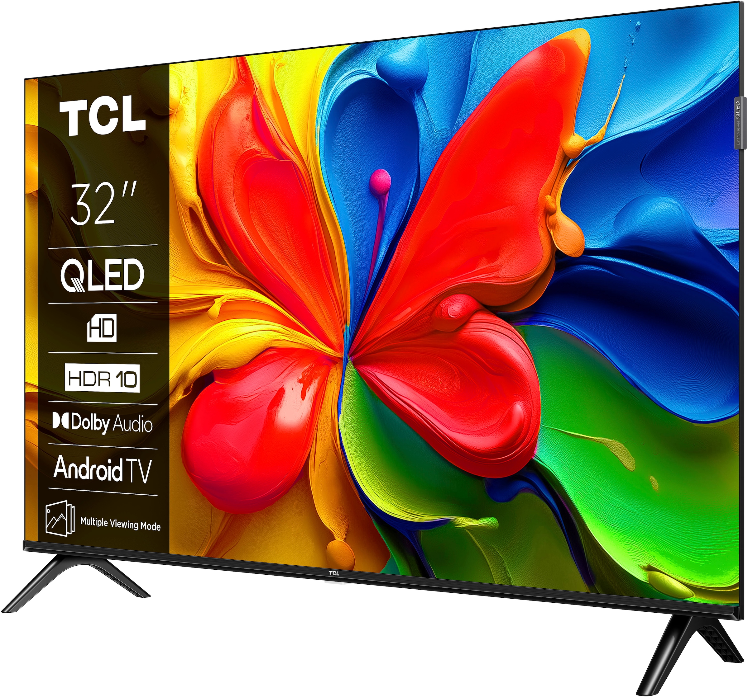 TCL QLED-Fernseher »32V5CX1«, Full HD, Android TV, Android TV, Dolby Audio, Full HD,HDR 10,Slim, Bluetooth, 32 Zoll/81 cm