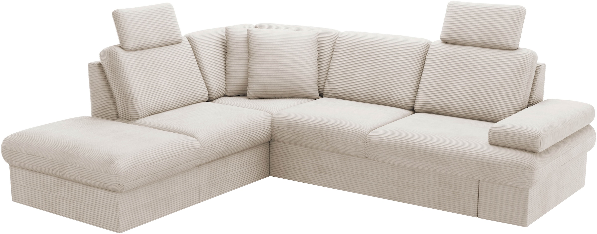 sit&more Ecksofa »Moreno«, mit Armteilverstellung,wahlweise mit Bettfunktion