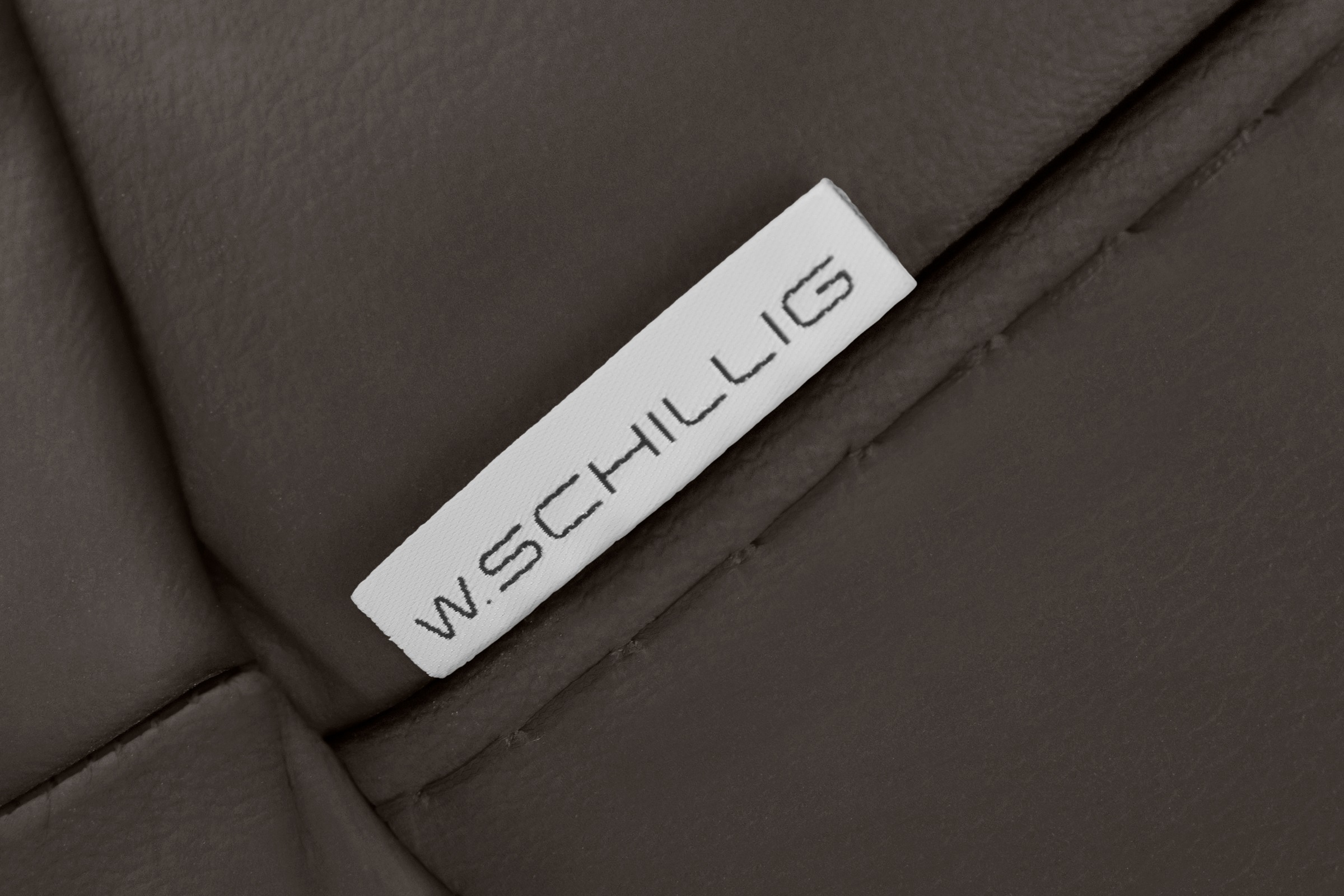 W.SCHILLIG 2,5-Sitzer »montanaa«, mit Metallfüßen in Chrom glänzend, Breite 232 cm